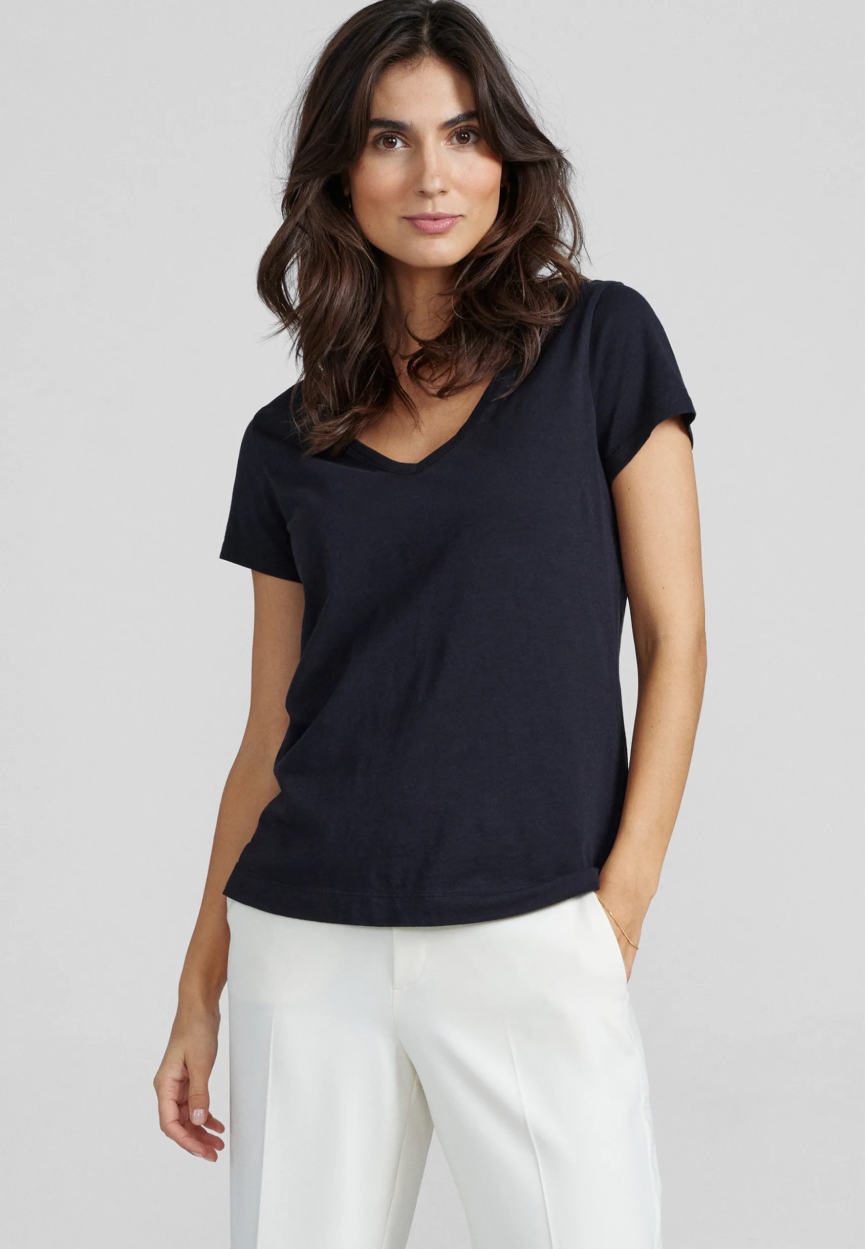 Sale Mos Mosh Arden organic tee, black