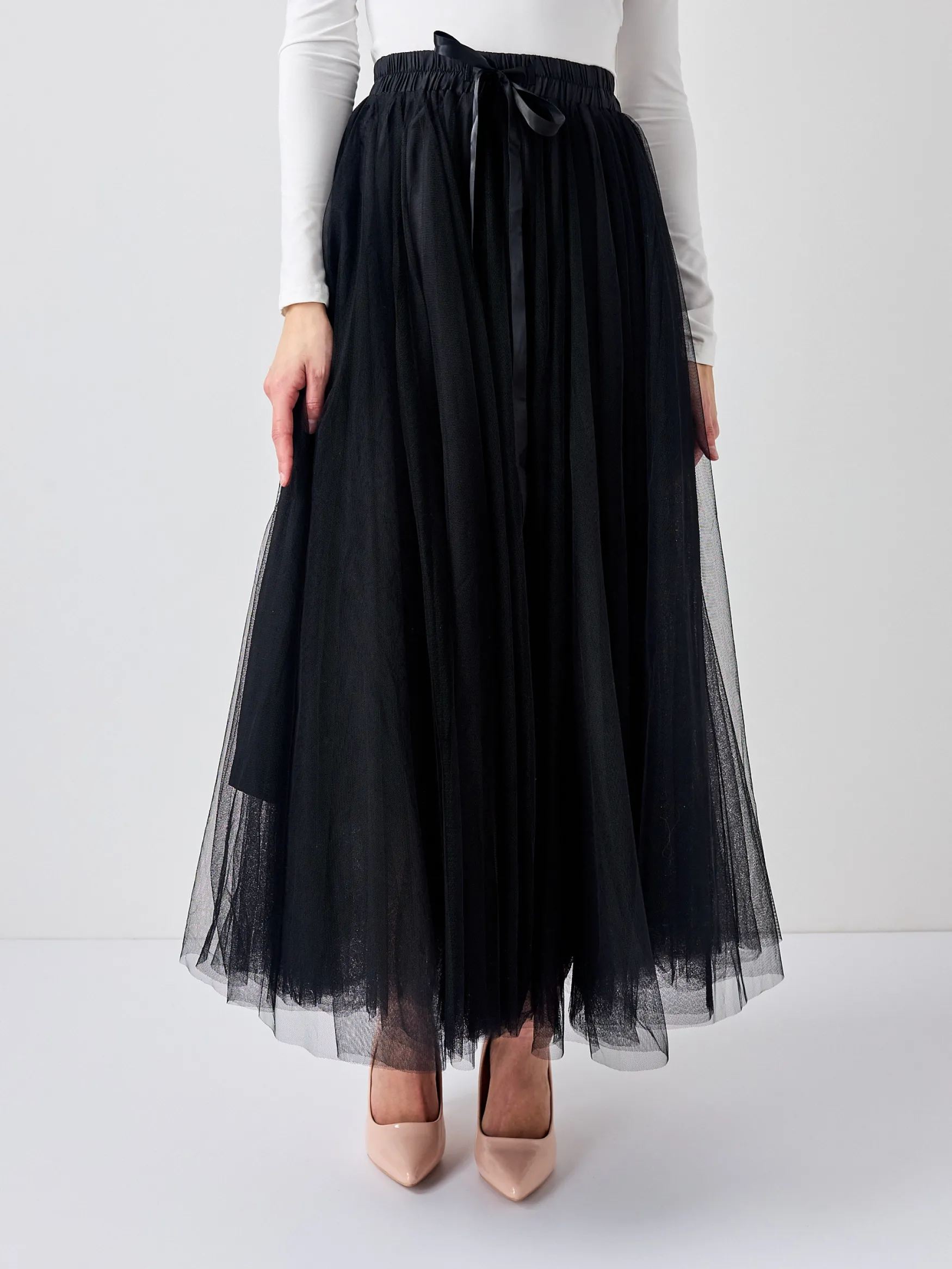 Online Choklate Paris Aria tulle skirt, noir
