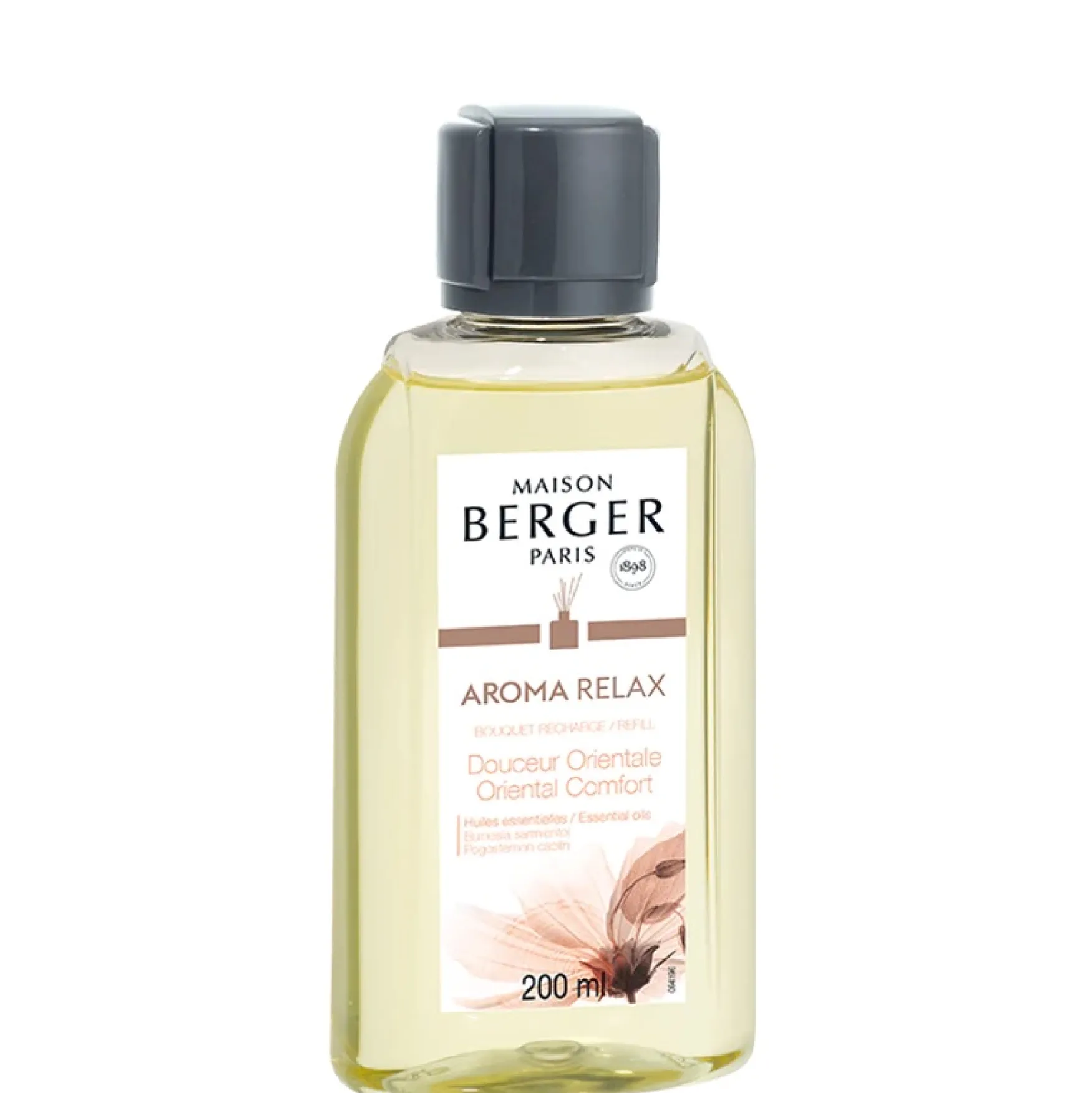 New Maison Berger Aroma relax -täyttöpullo 200ml