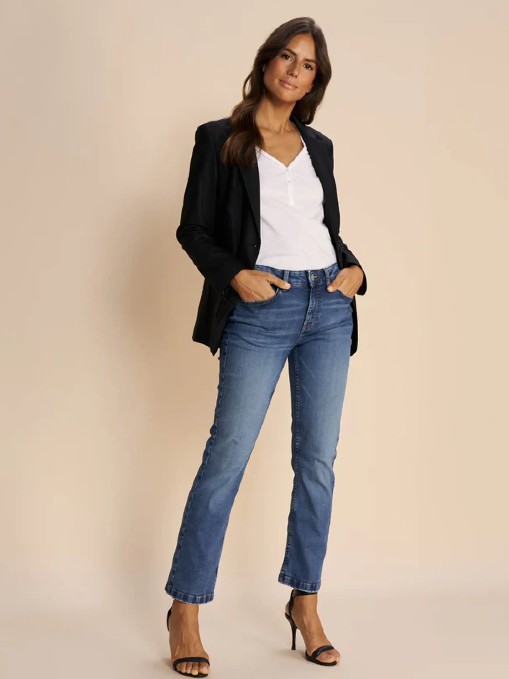 Discount Mos Mosh Ashley imera jeans, blue