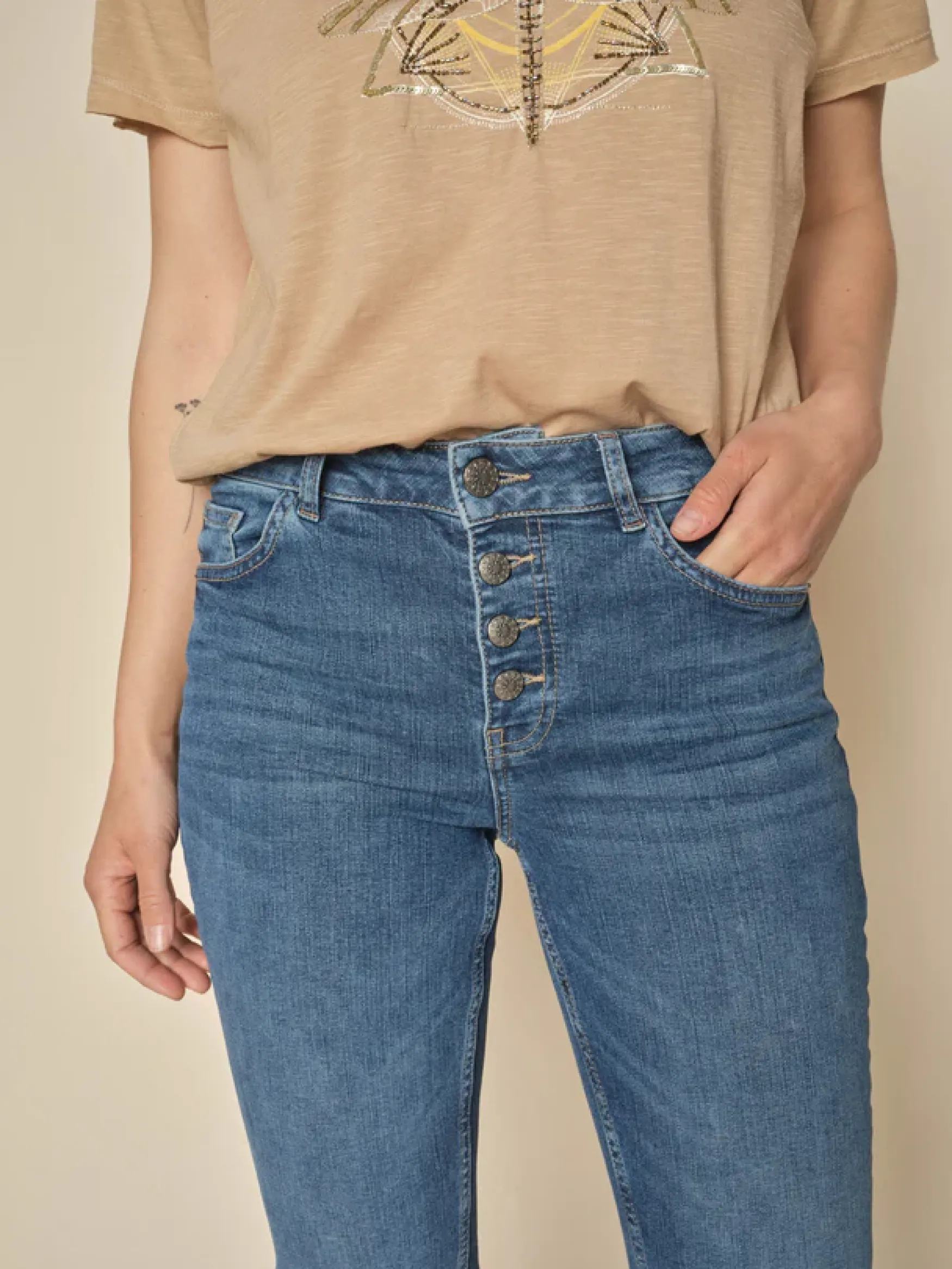 Best Mos Mosh Ashley jentra jeans, blue