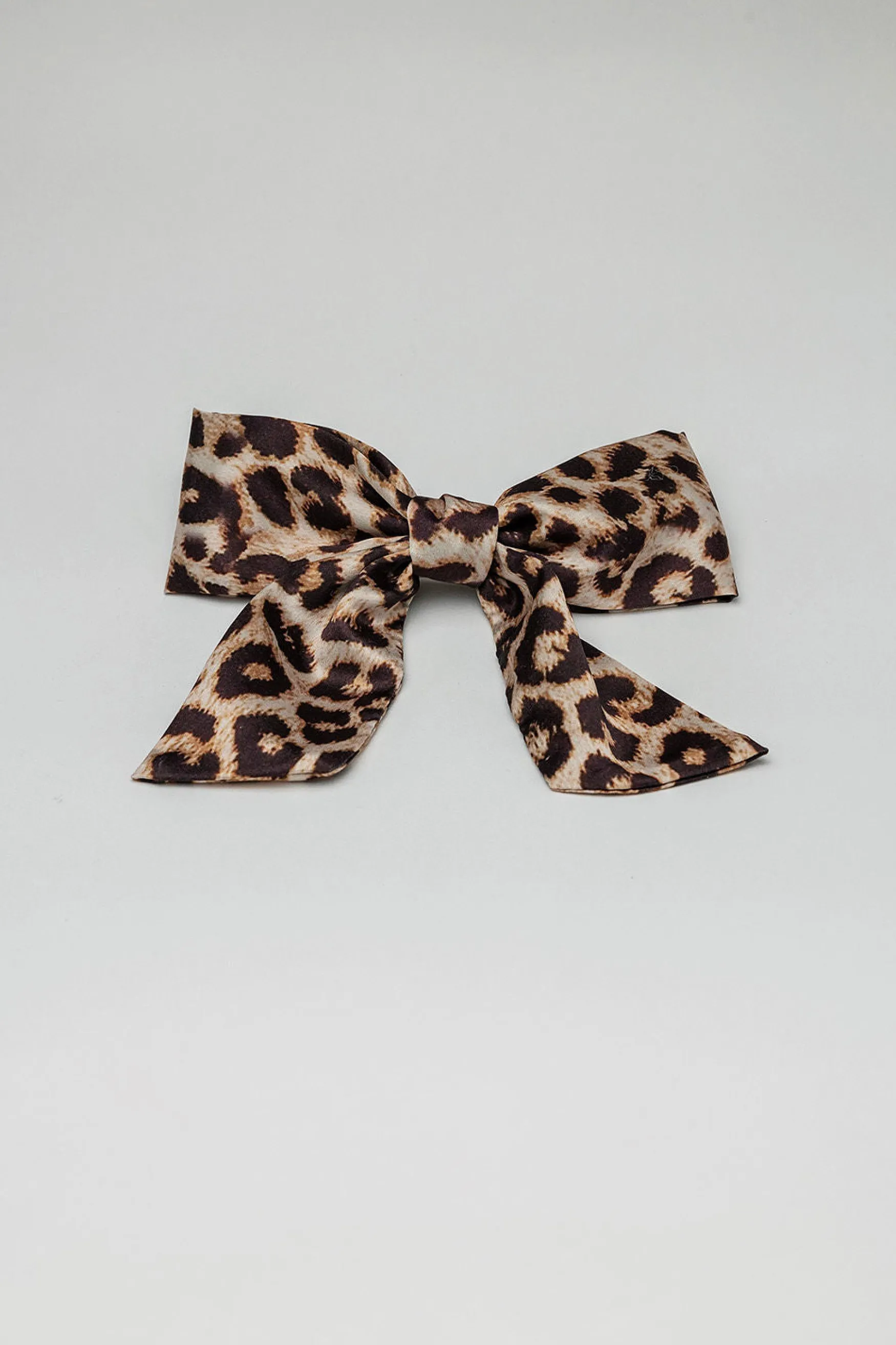 Sale BOW19 details Bow hair clip satin, leo