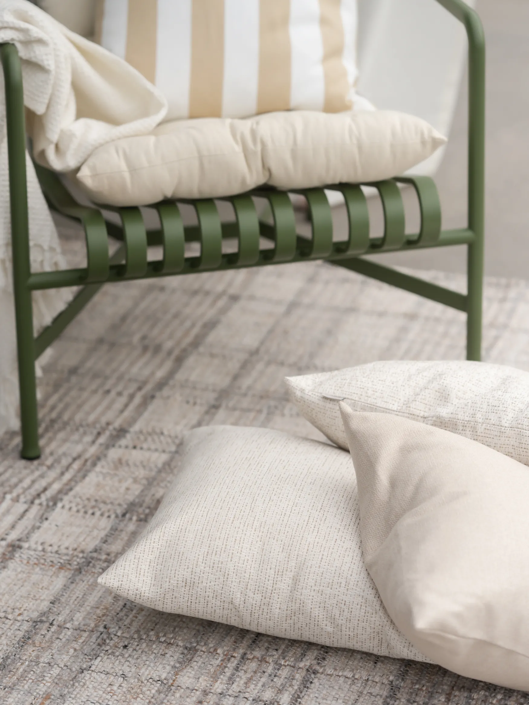 Fashion Svanefors Bris -ulkotyynynpäällinen 45x45, beige