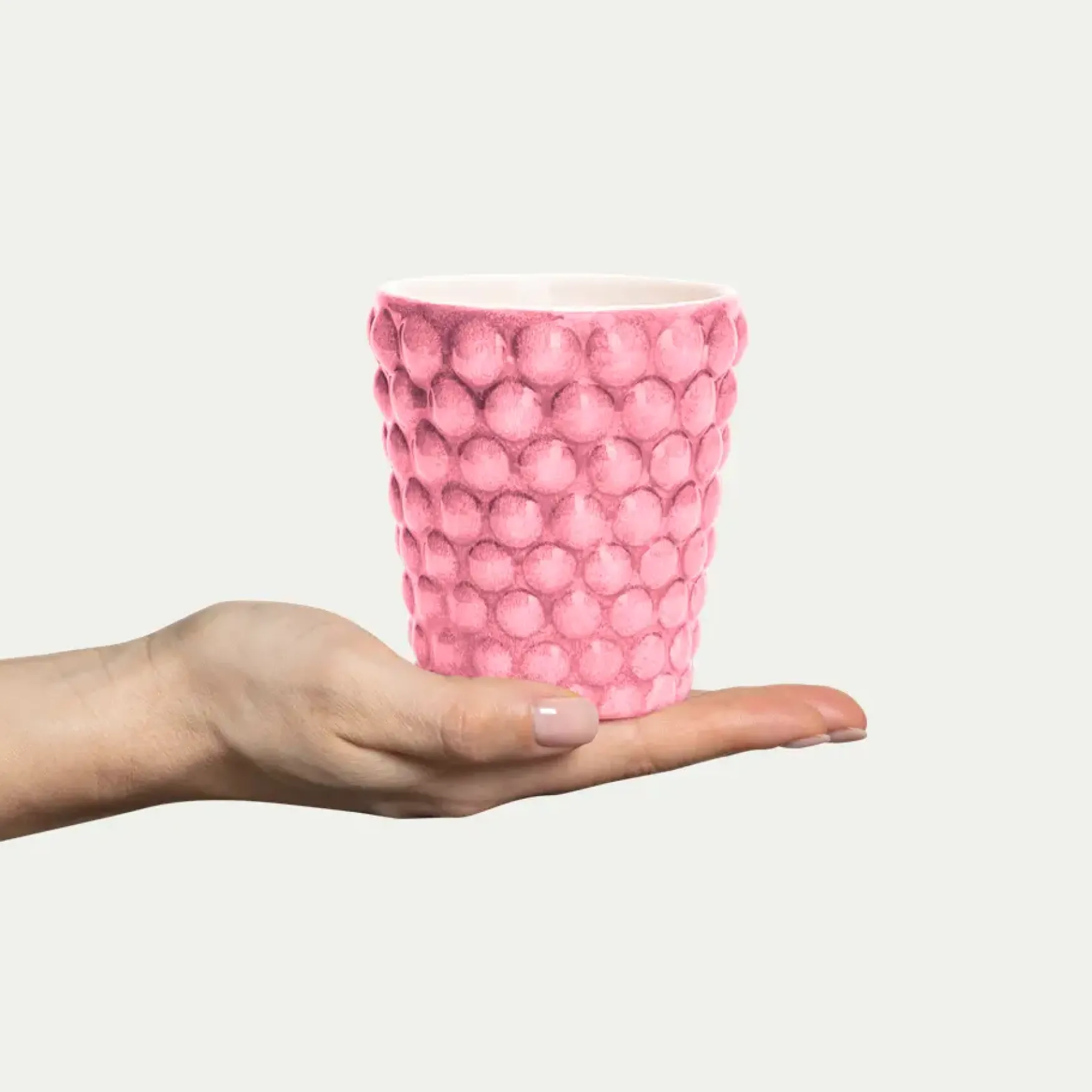 Outlet Mateus Collection Bubbles mug 8cm, pink