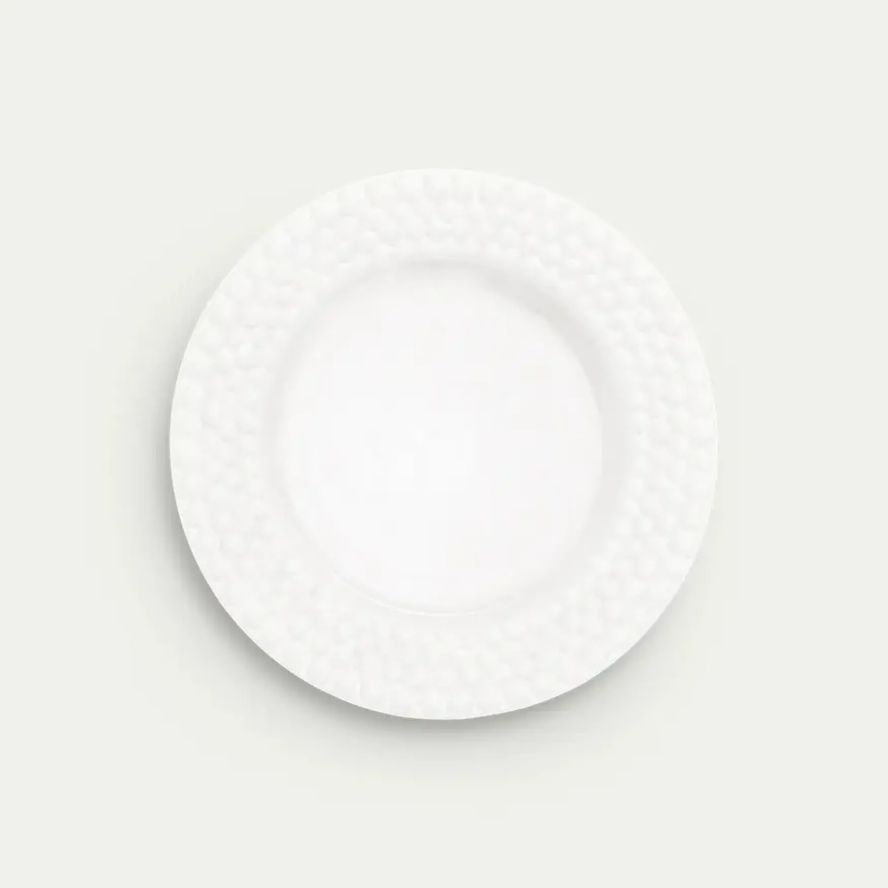 Hot Mateus Collection Bubbles plate 28cm, white