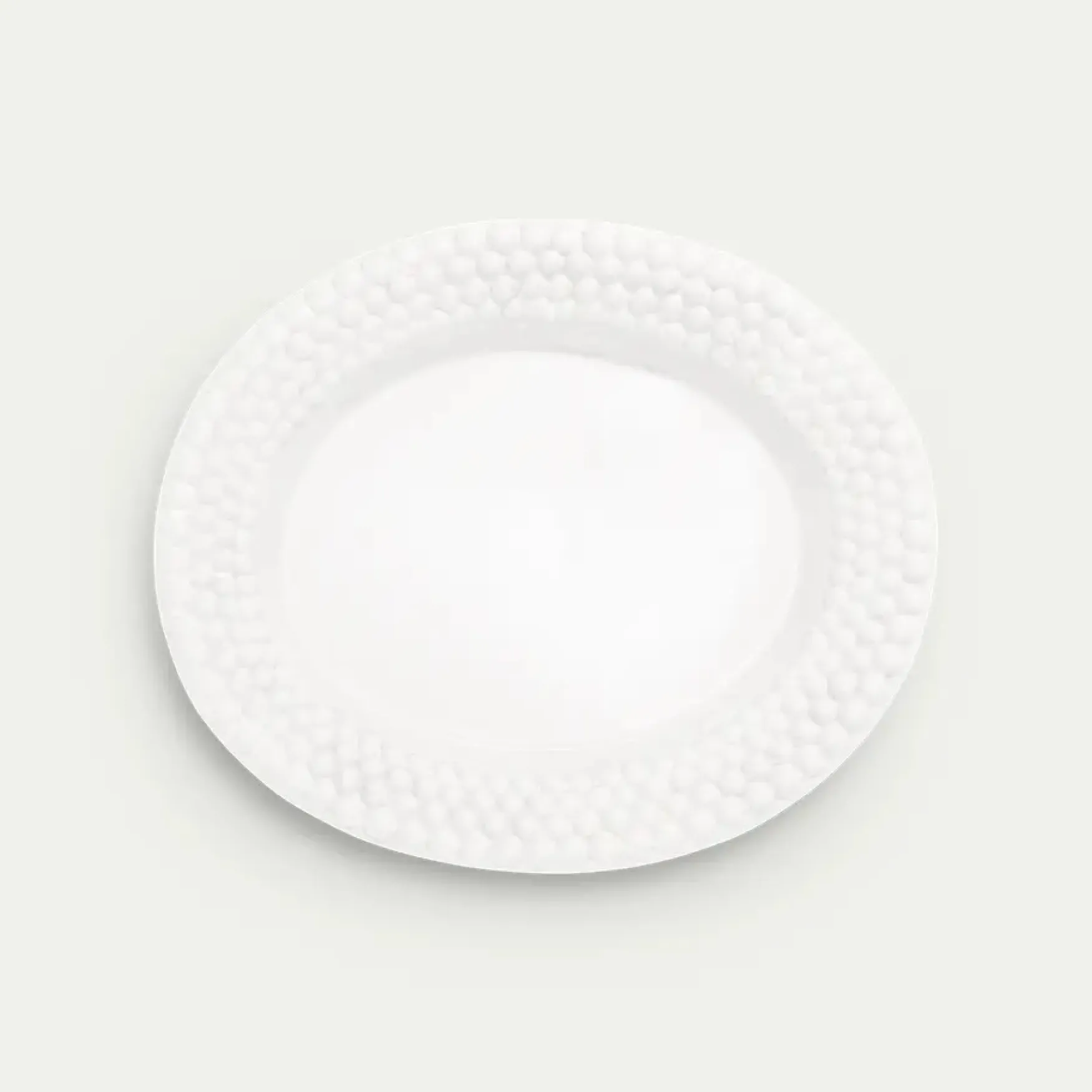 Fashion Mateus Collection Bubbles plate 35x30cm, white