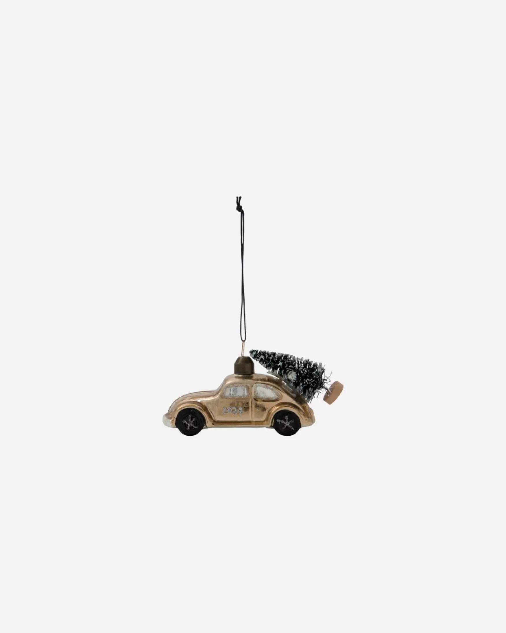 Online House Doctor Car ornament 2024, shiny gold