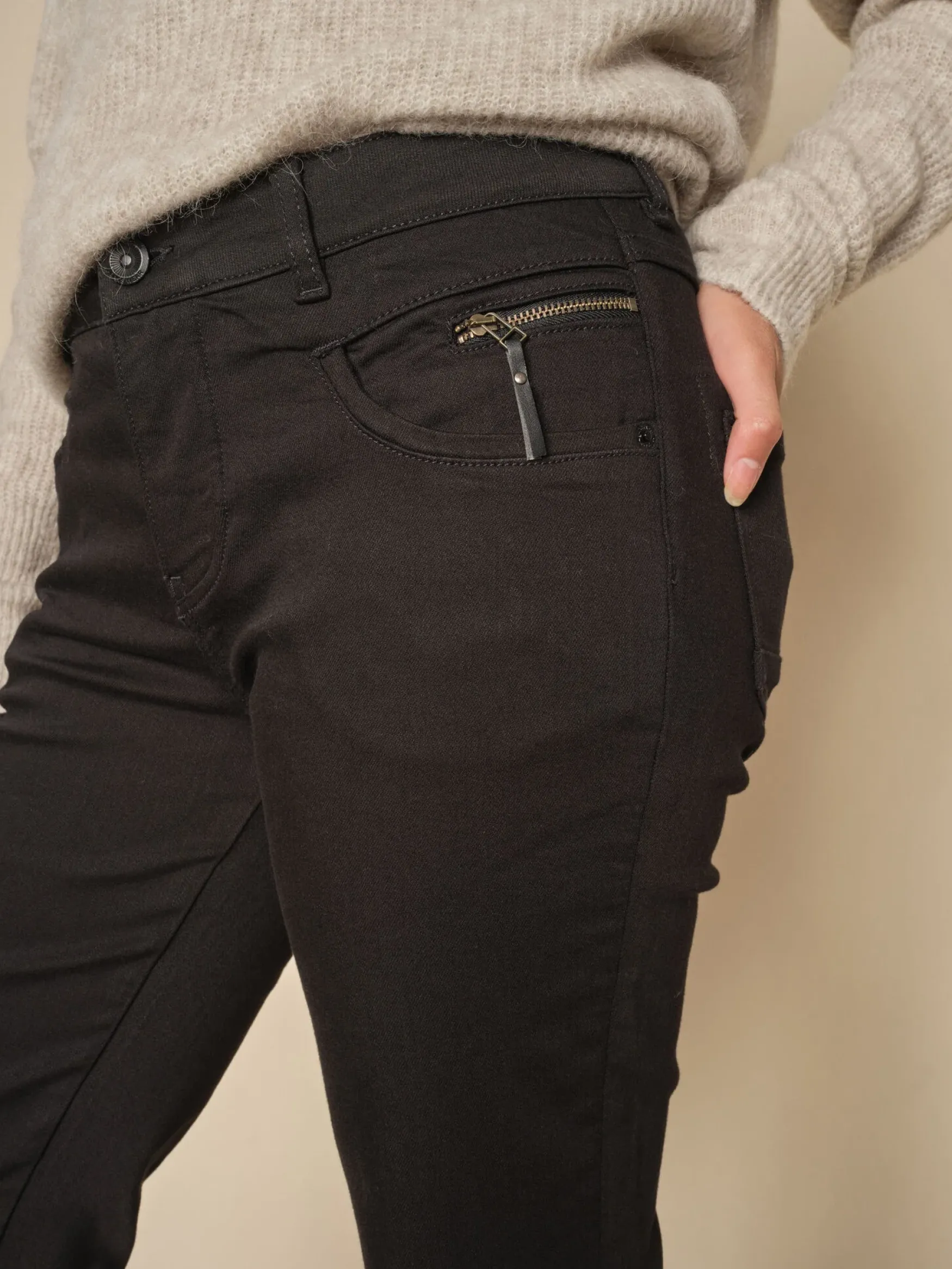 Outlet Mos Mosh Carla naomi deluxe jeans, black