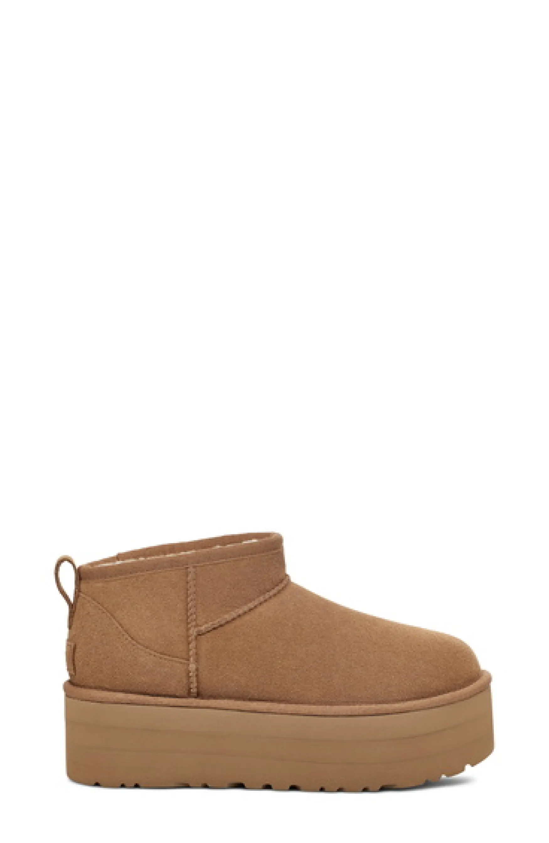 Outlet UGG Classic ultra mini platform, chestnut