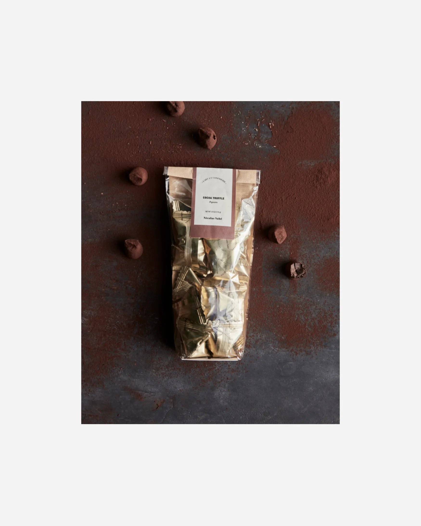 Clearance Nicolas Vahé Cocoa truffle with popcorn