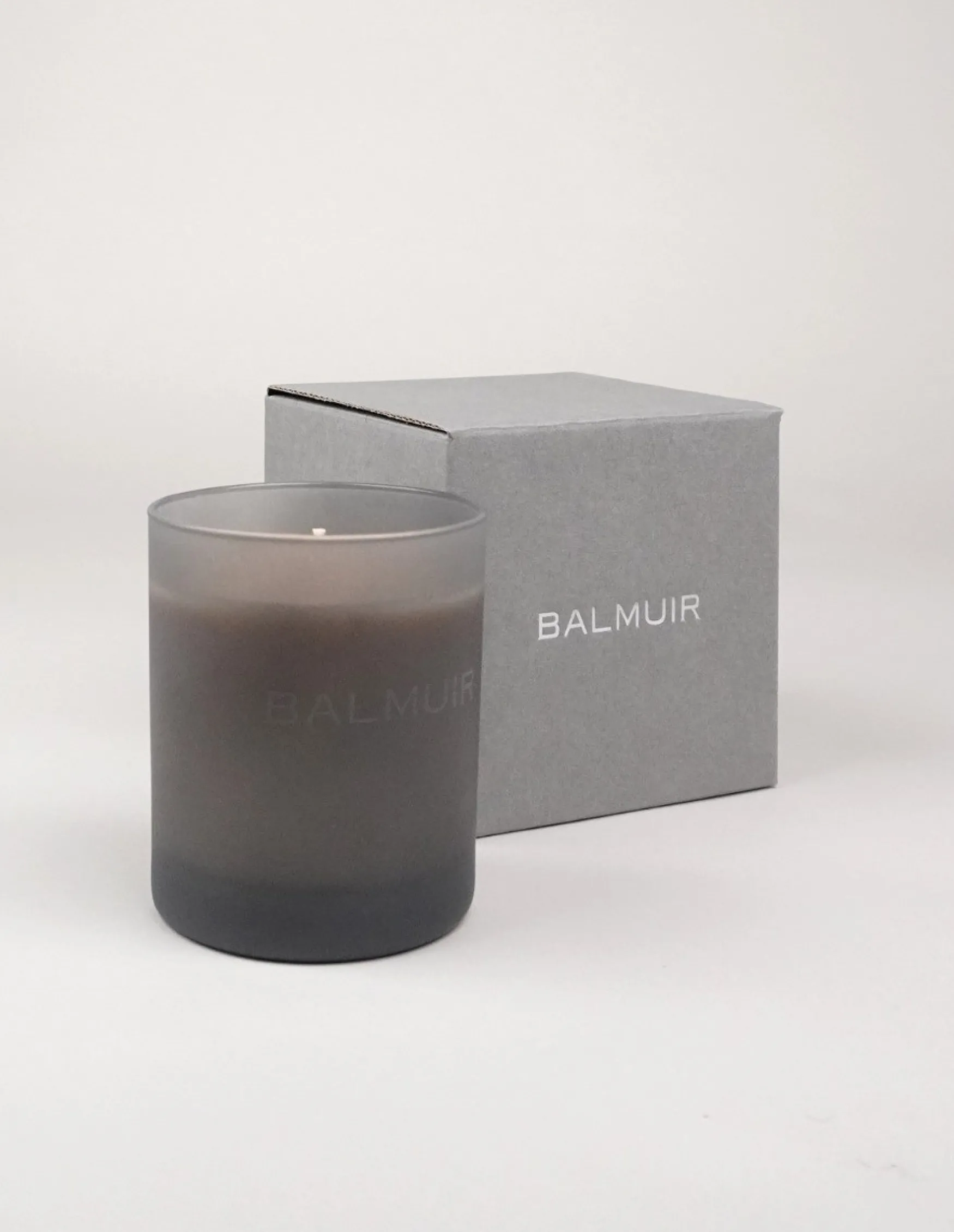 Best Balmuir Como matt scented candle, grey