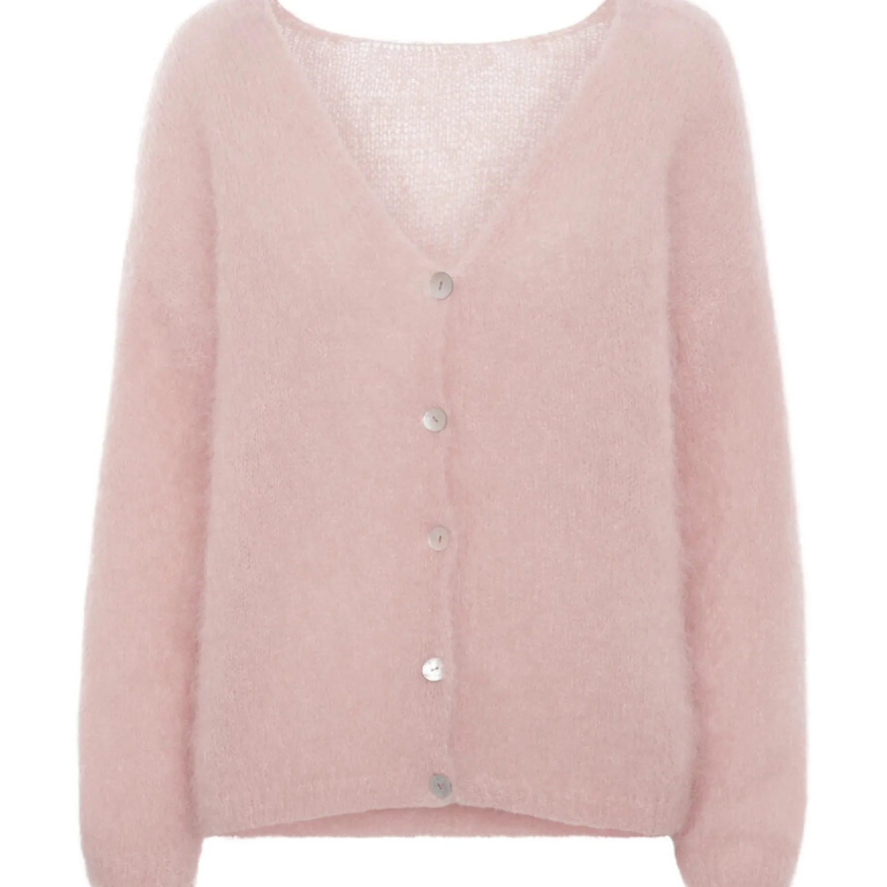 Clearance Americandreams Cornelia mohair cardigan, light pink