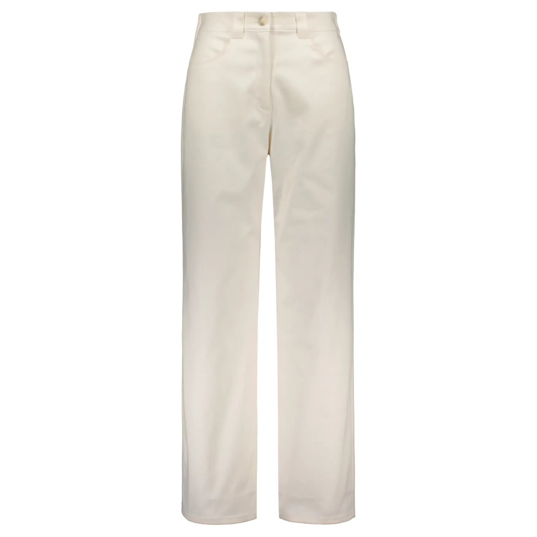 Discount GAUHAR Helsinki Cotton trousers wide, white