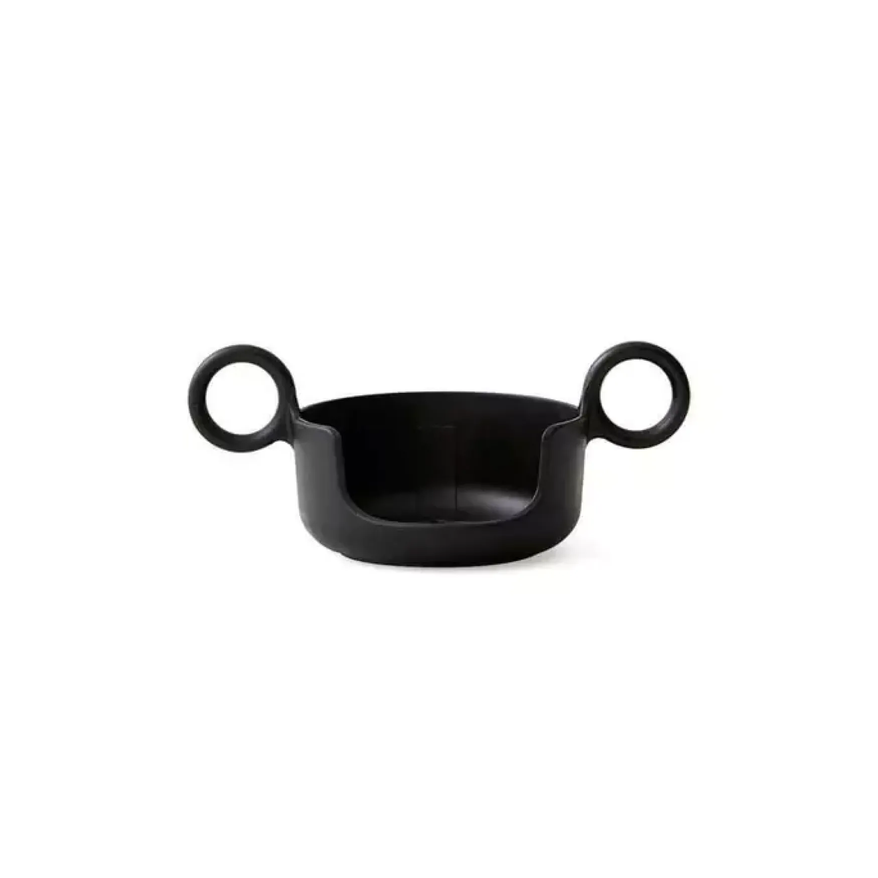 Online Design Letters Cup handle, musta