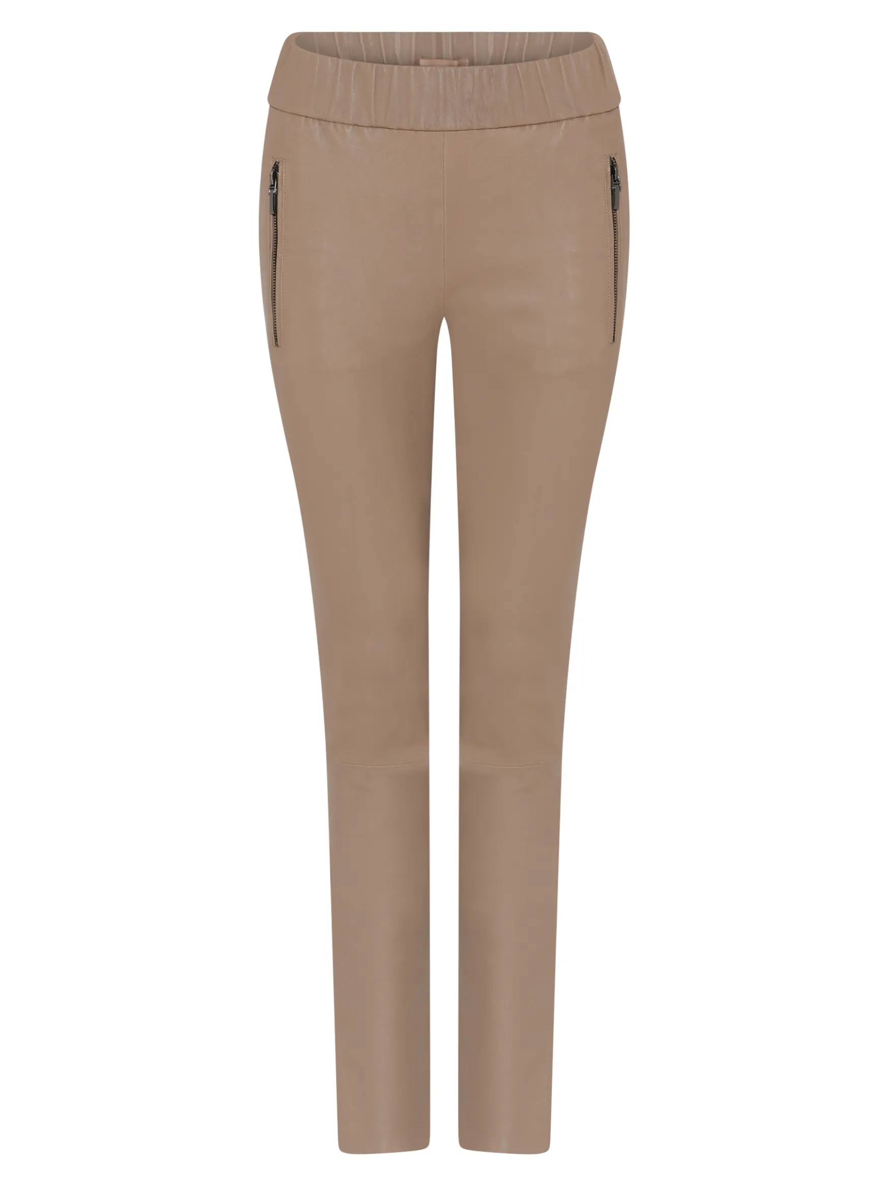 Online Gustav Dara stretch leather pant, beige