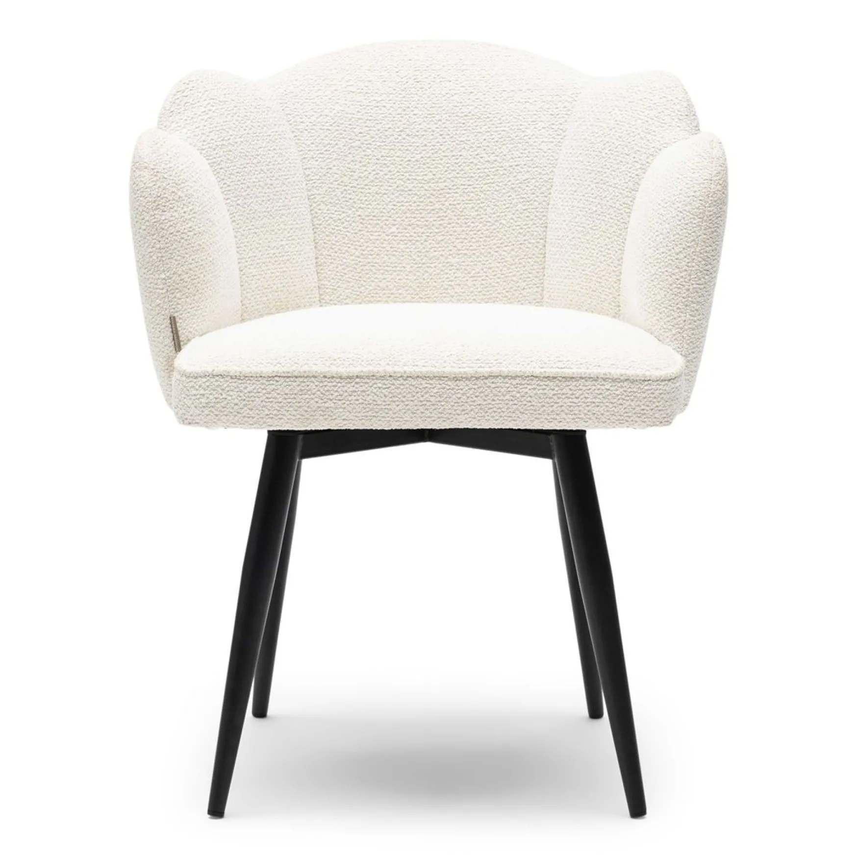 Fashion Rivièra Maison Dauphine swivel dinner armchair simply white