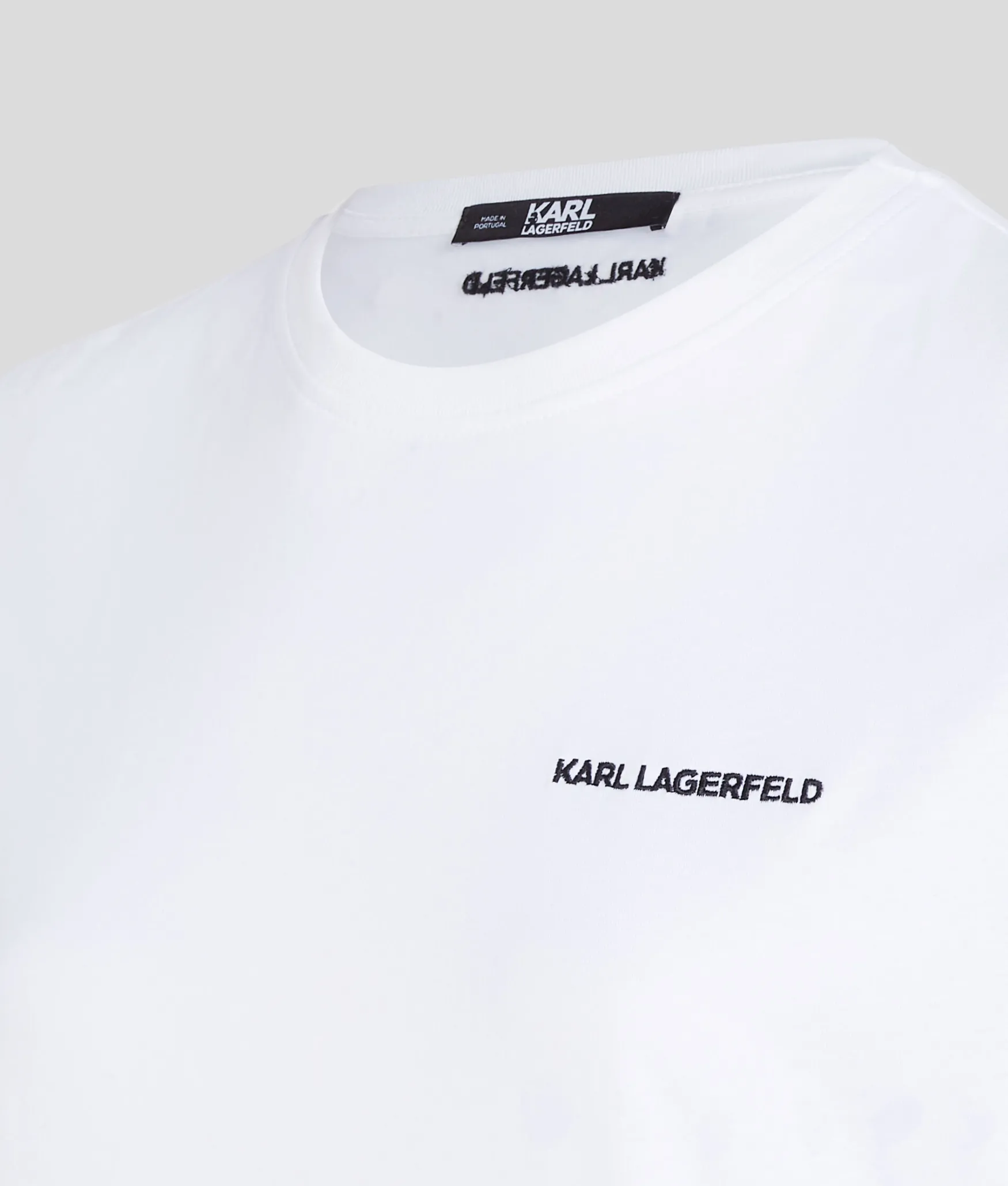 Clearance KARL LAGERFELD Essential t-shirt, white