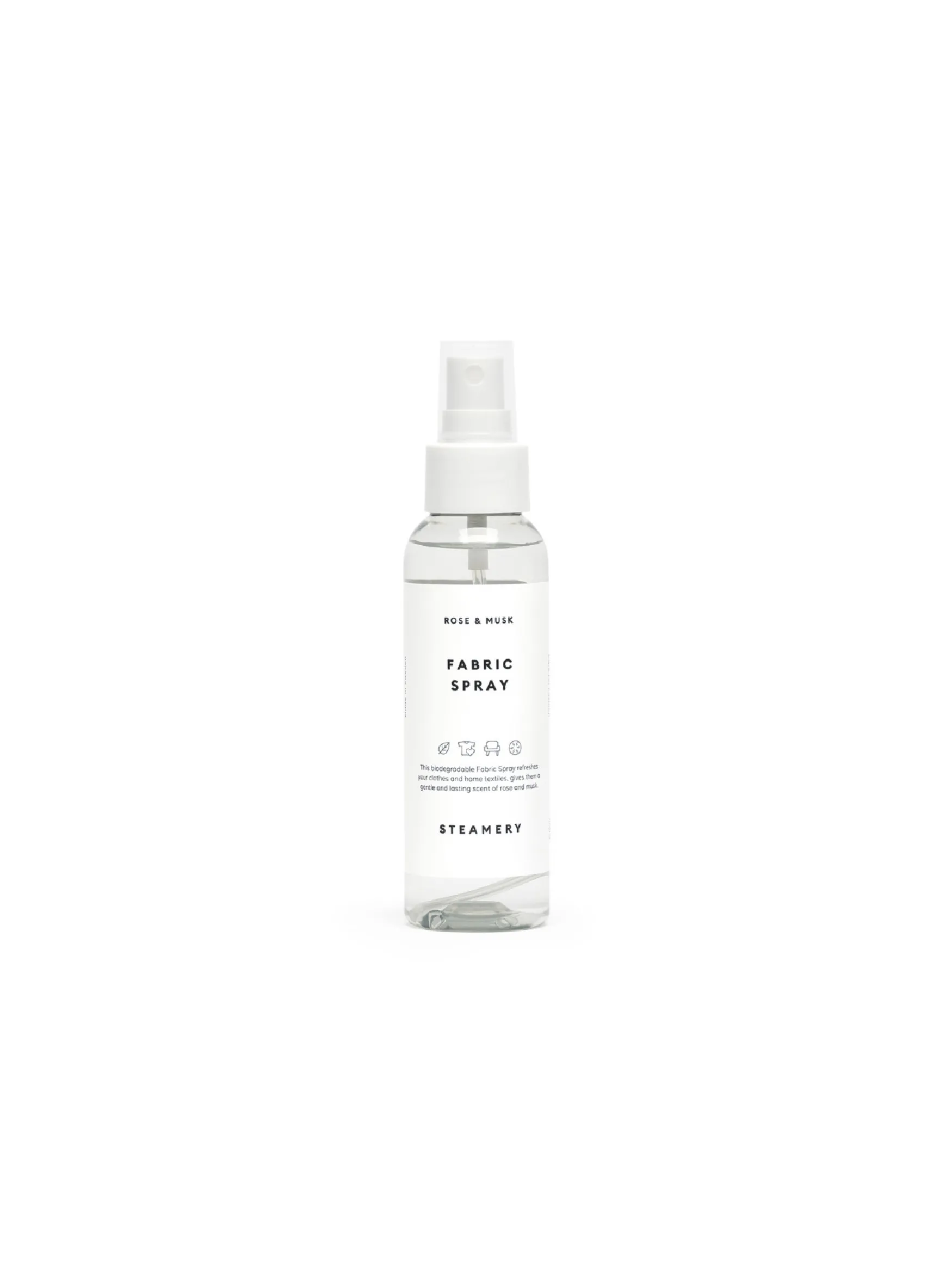Outlet Steamery Fabric spray 100ml, rose & musk