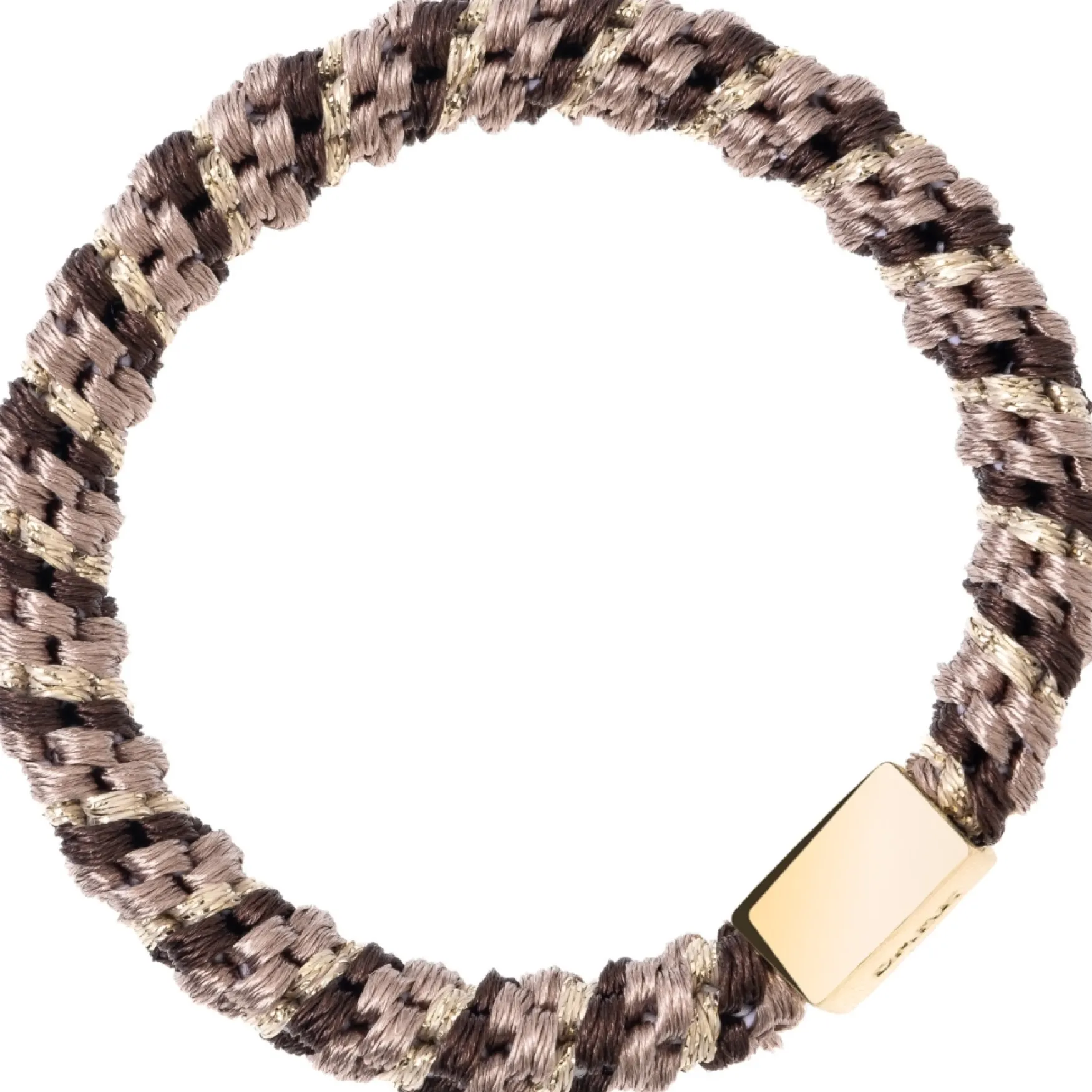 Hot DARK department Fat hair ties, chocolate brown mix