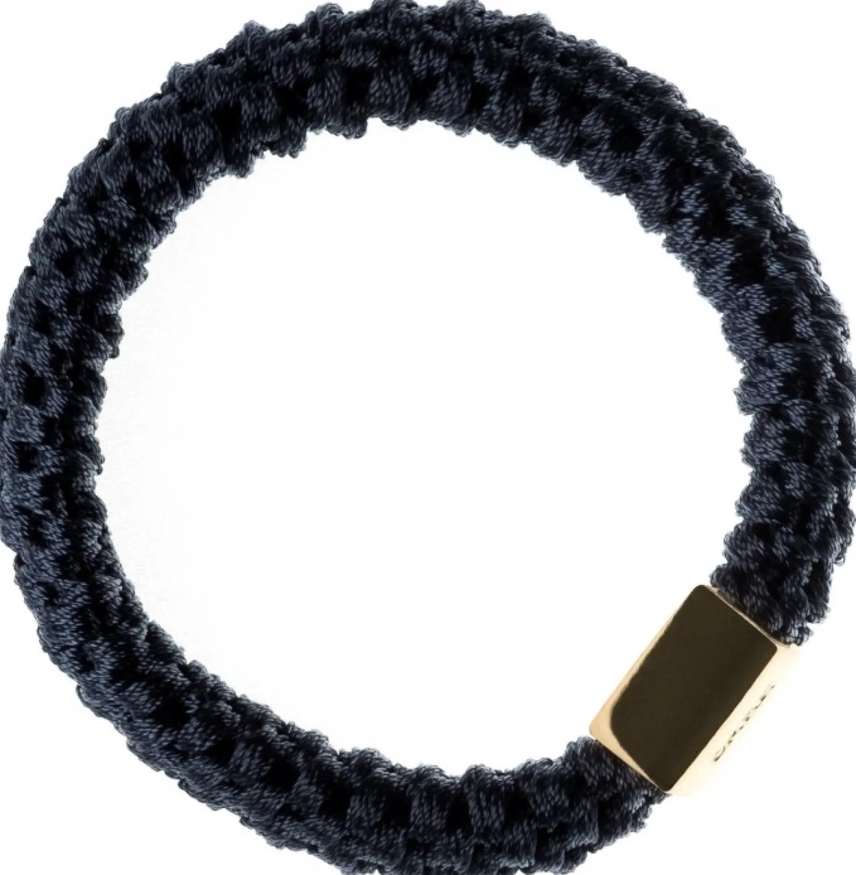 Fashion DARK department Fat hair ties, navy blue