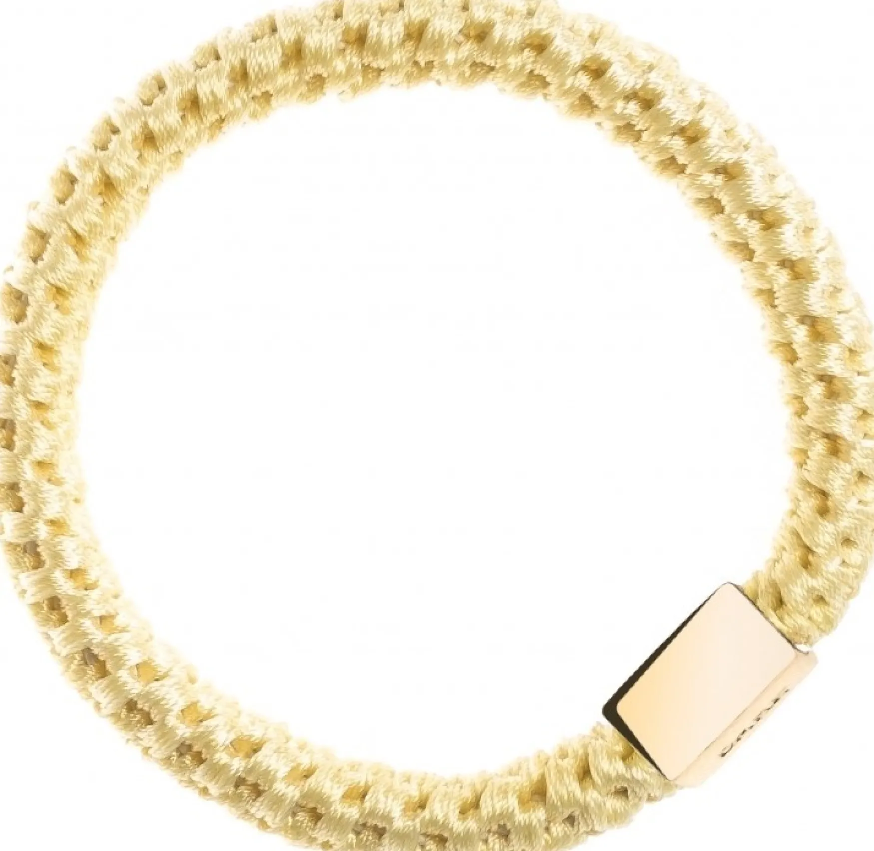 Outlet DARK department Fat hair ties, pale yellow