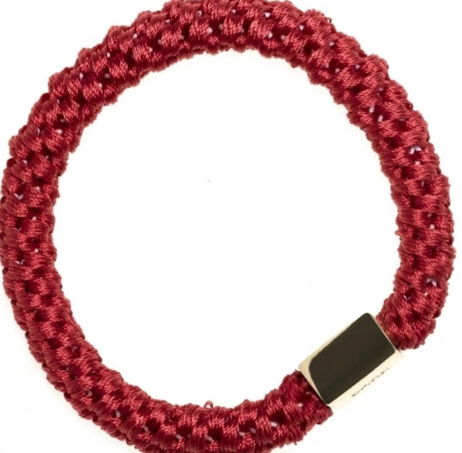 New DARK department Fat hair ties, red