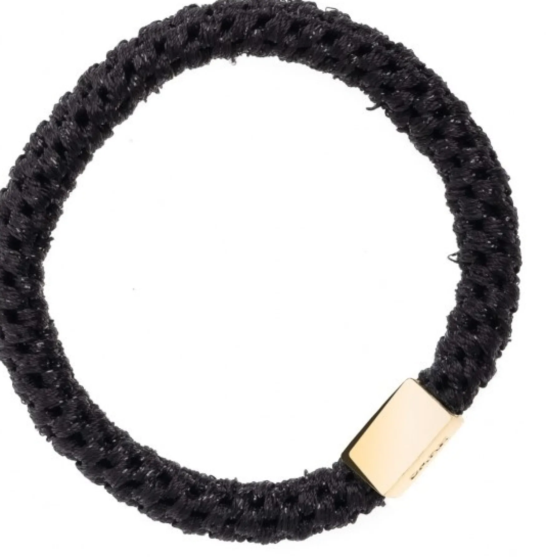 Outlet DARK department Fat hair ties, sparkled black