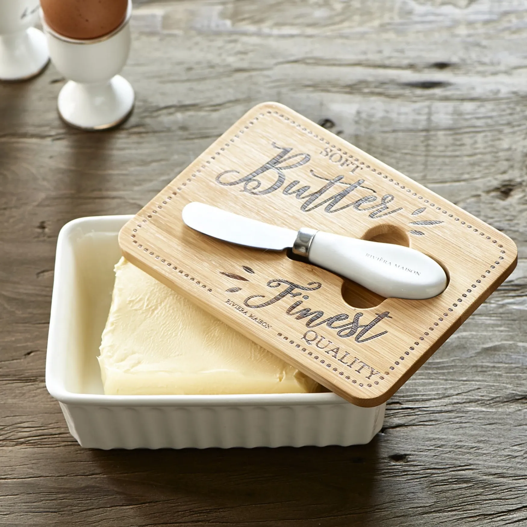 New Rivièra Maison Finest quality butter dish