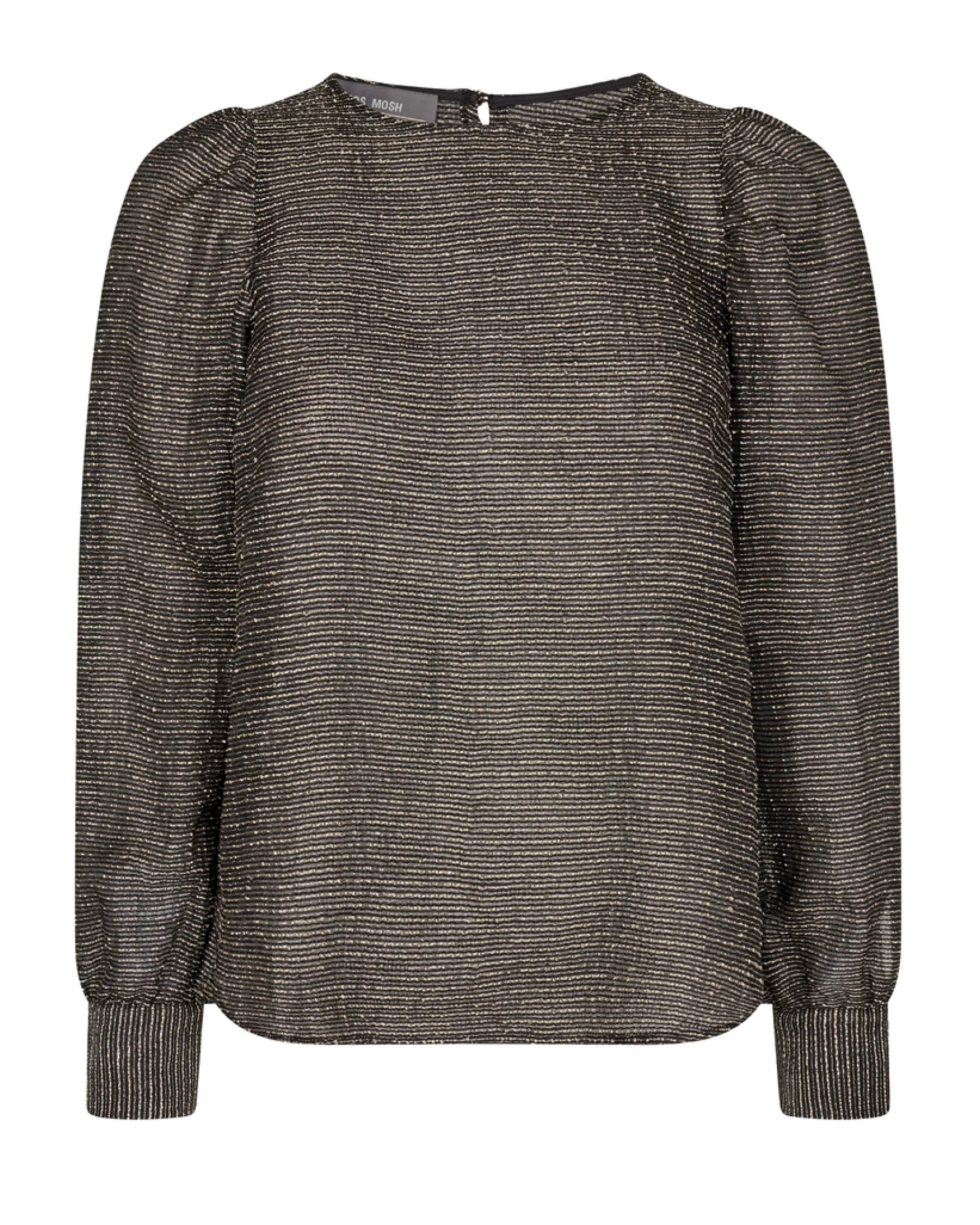 Outlet Mos Mosh Gigi lurex blouse, black
