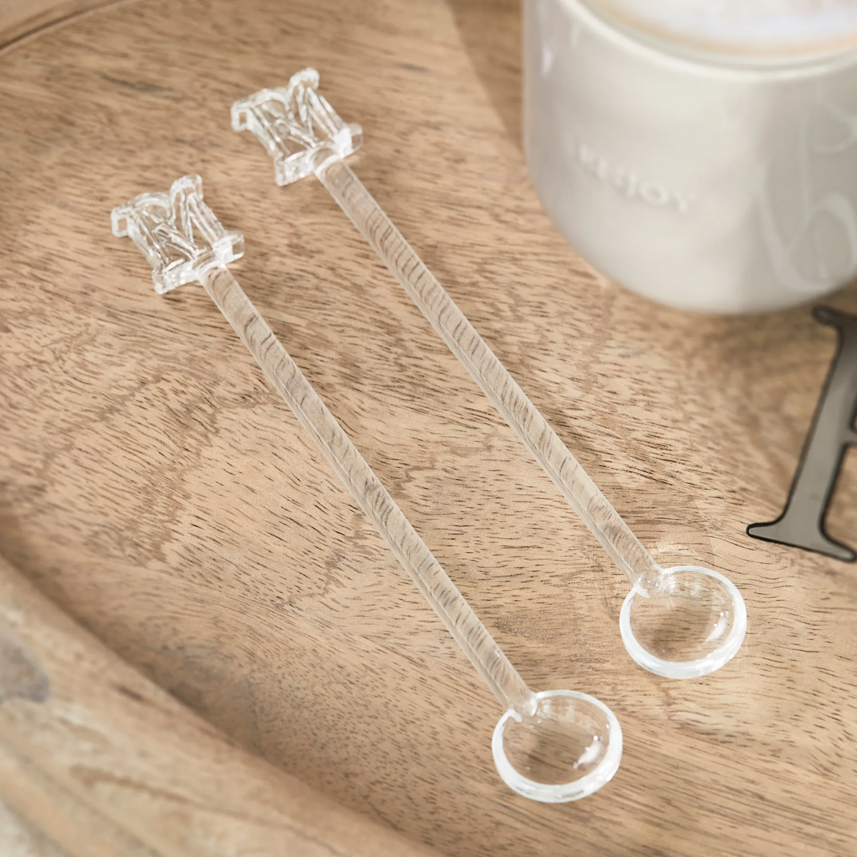 Hot Rivièra Maison Glass spoons set of 2 pieces