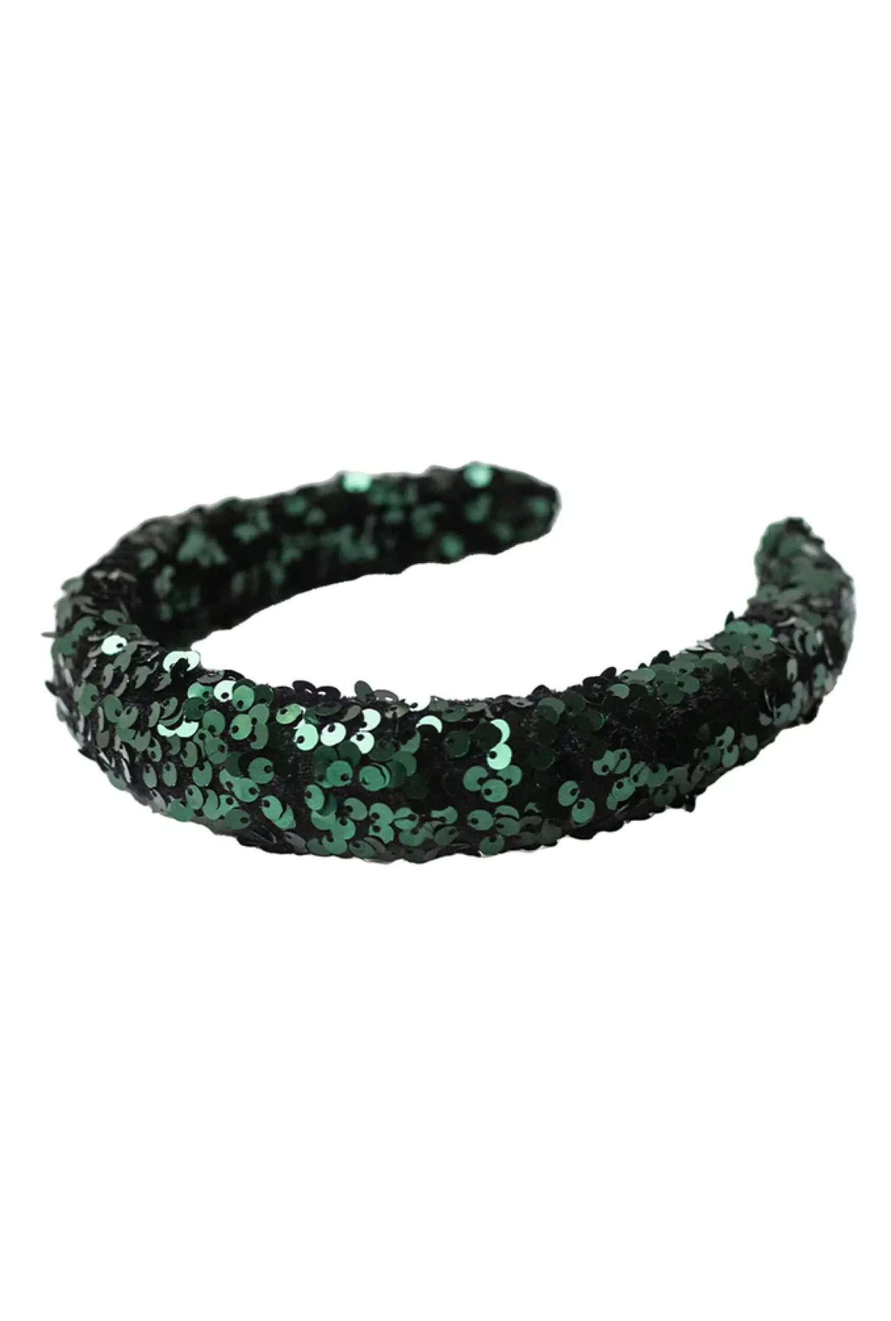 Online GAUHAR Helsinki Headband padded sequins, green