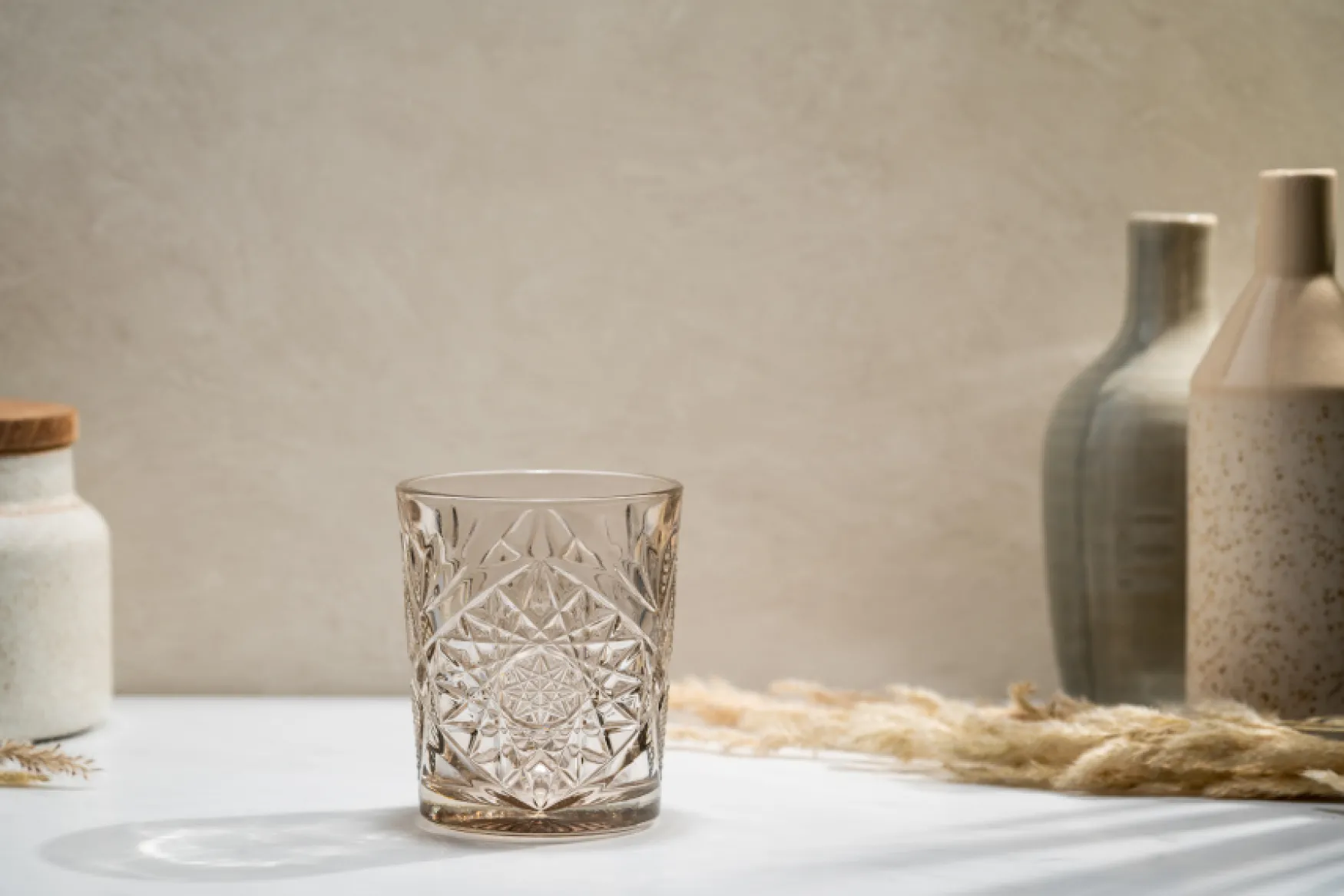 Sale Hobstar double old fashioned, taupe