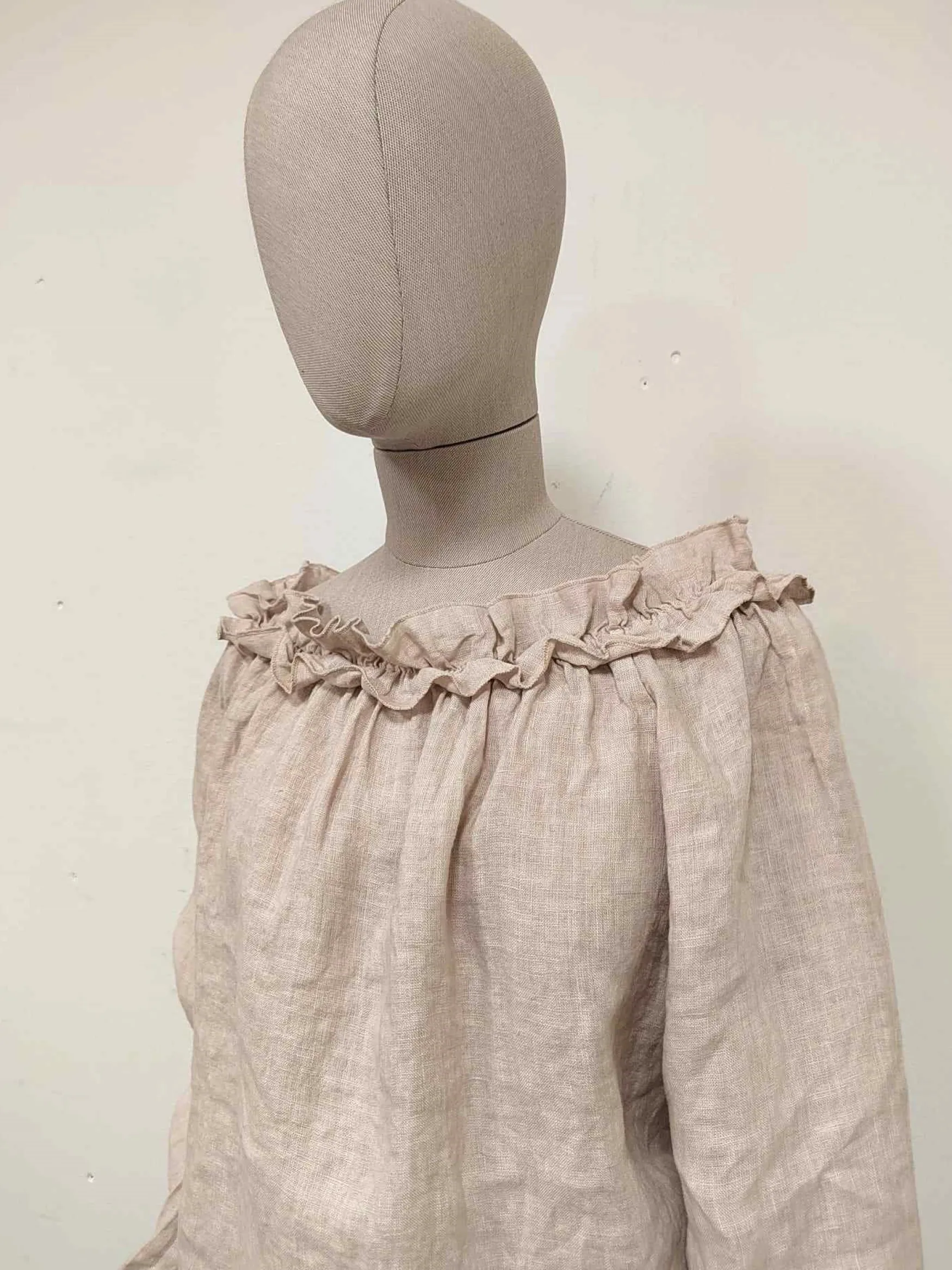 Fashion Peura Collection June pellavapaita, beige