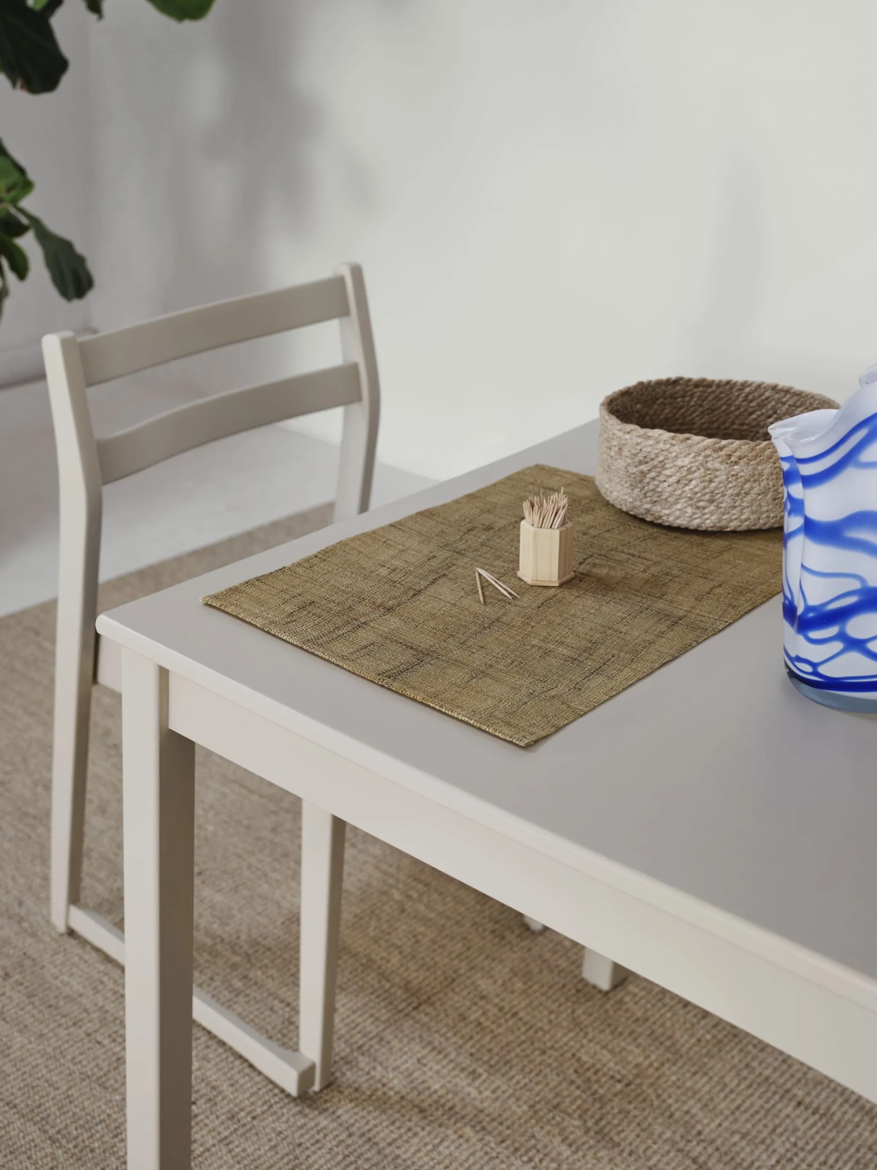 Clearance Dixie Jute twisted bread basket s/3, natural