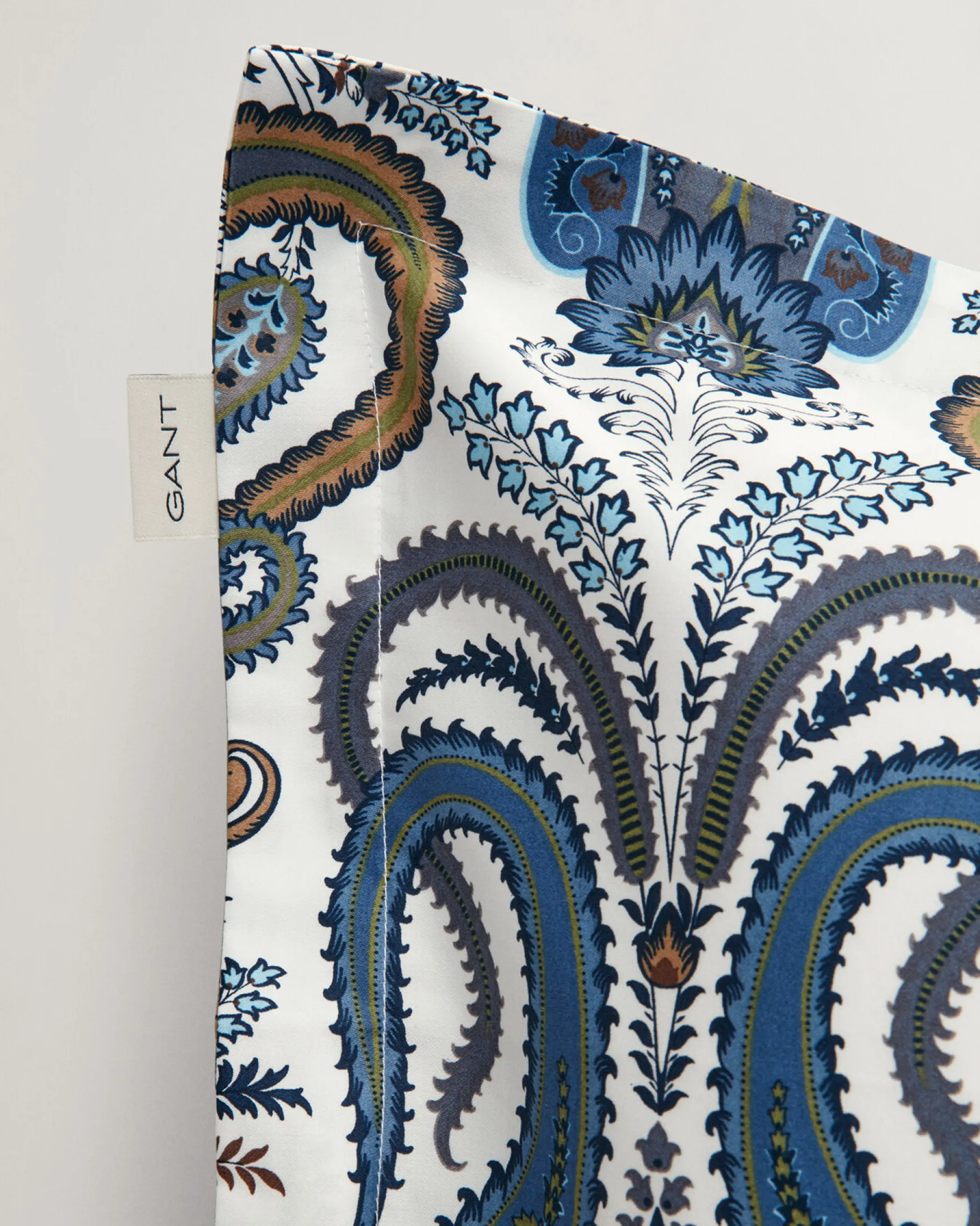 Hot Gant Home Key West Paisley pillow case, sateen blue
