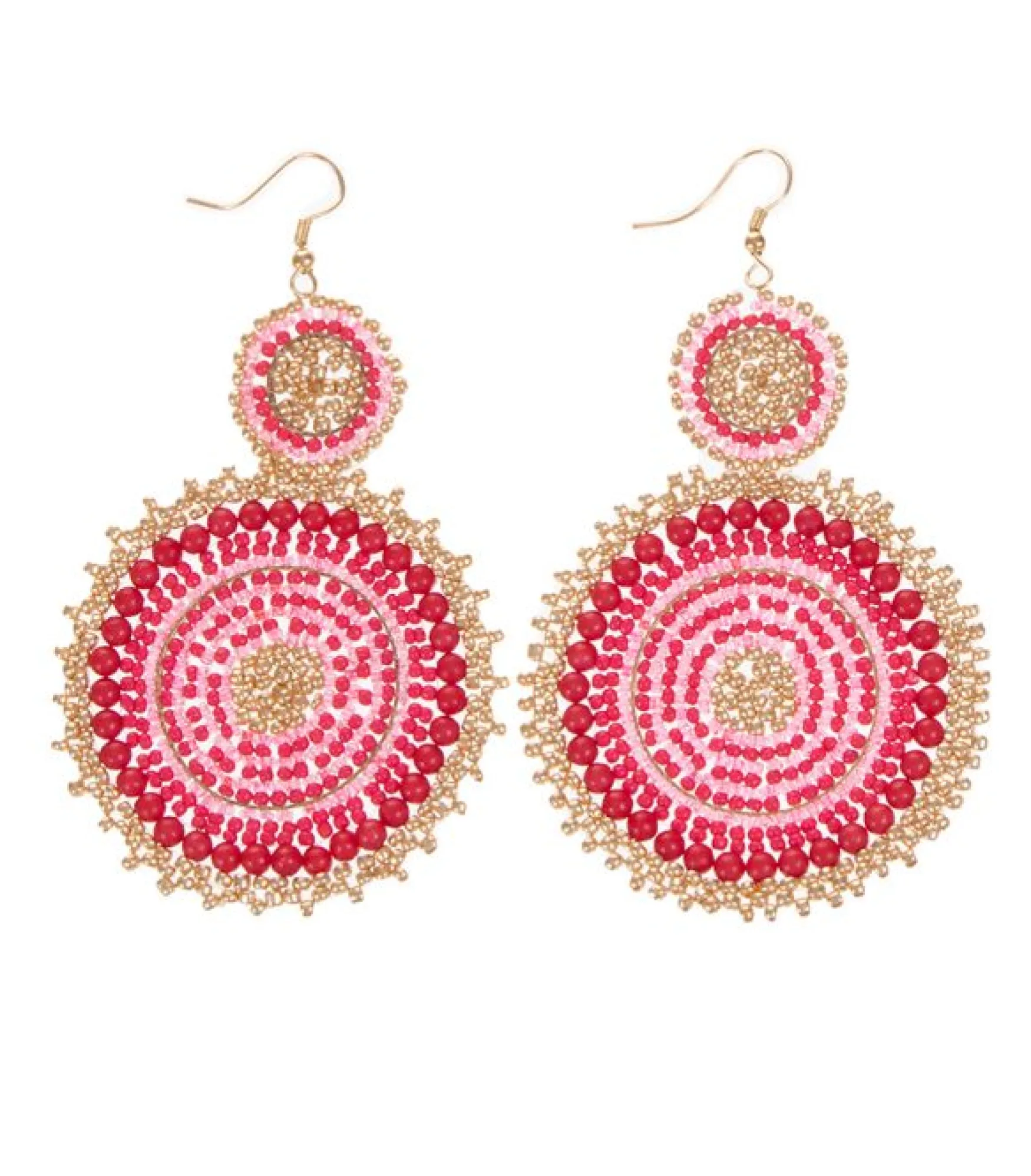 Fashion AmandaB Collection Korvakorut, fuchsia