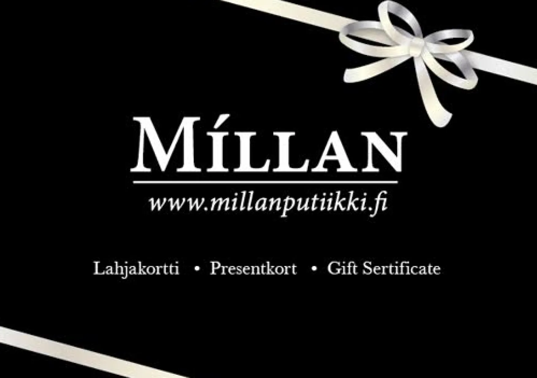 Discount Lahjakortti - vapaavalintainen summa