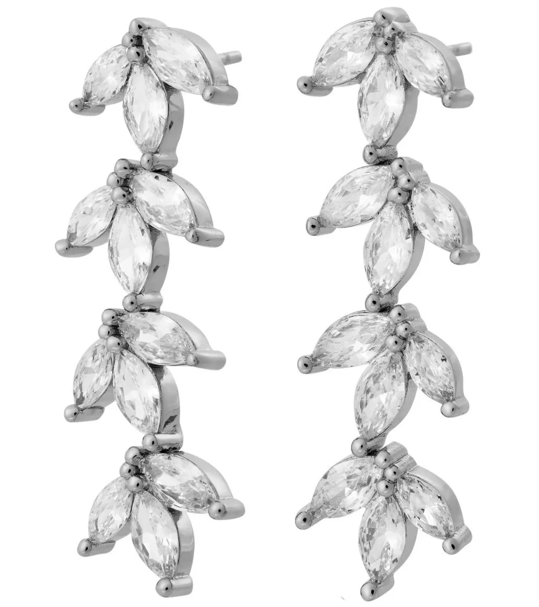 Sale Edblad Laurel earrings, rhodium