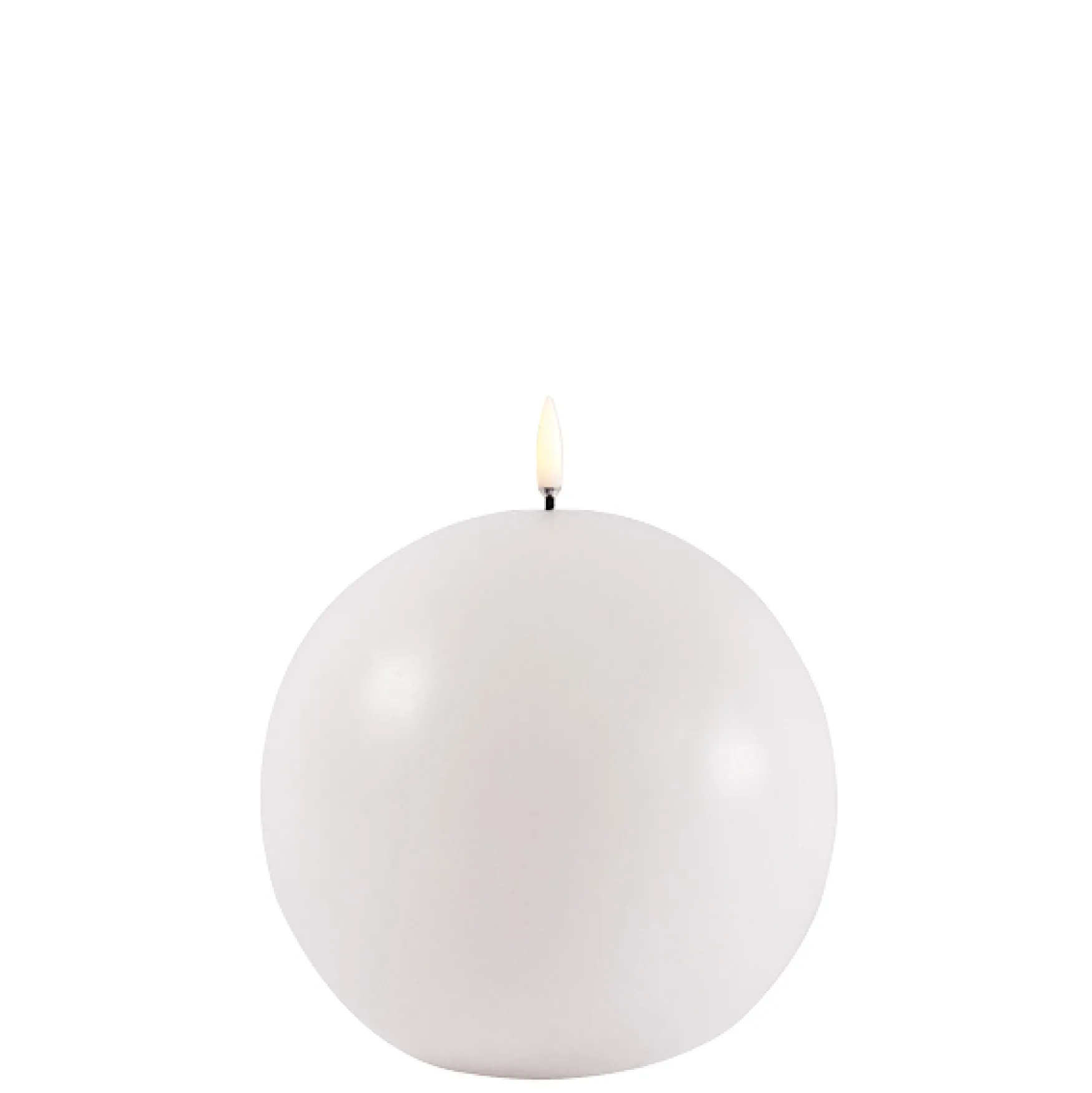Best Uyuni Lighting Led ball candle 10cm, white