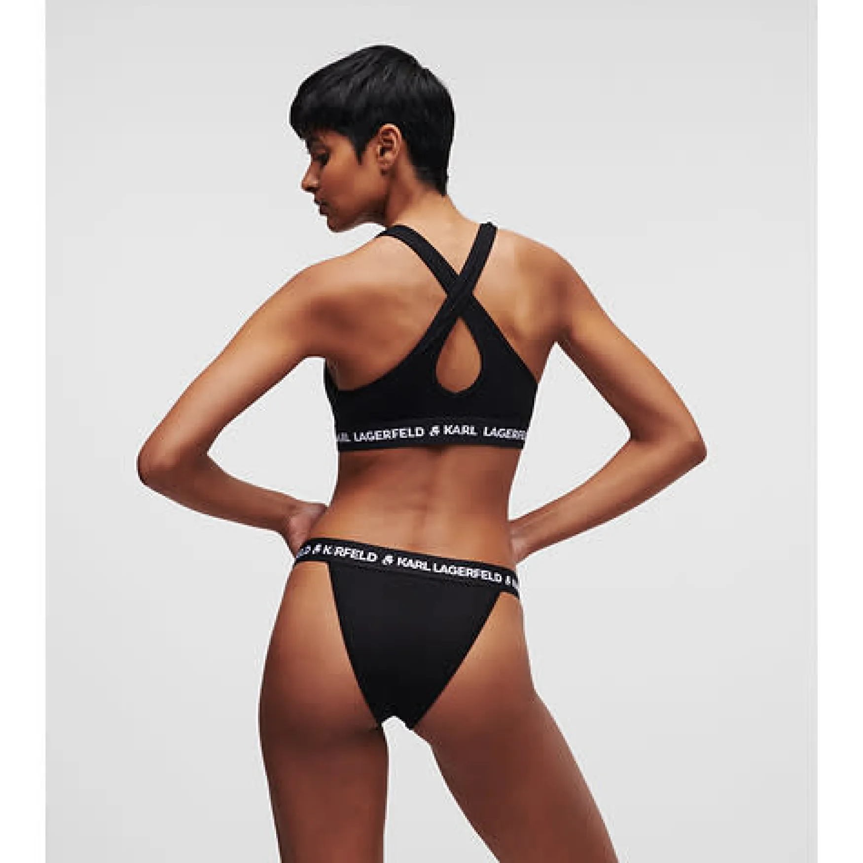 Clearance KARL LAGERFELD Logo brazilian, black