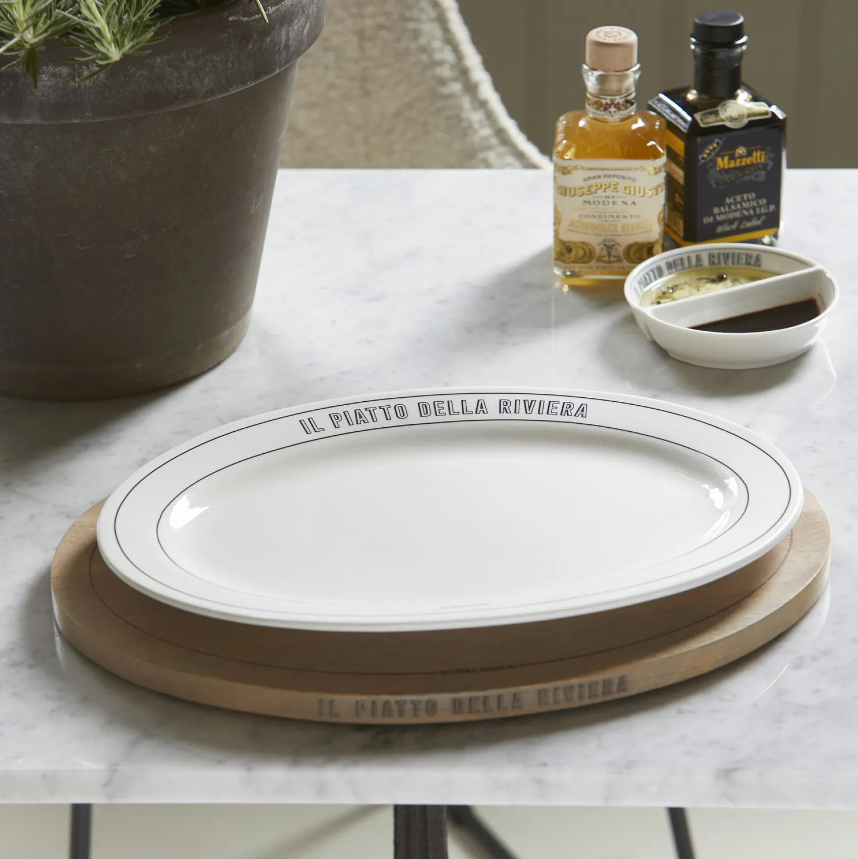 New Rivièra Maison Long island dinner plate