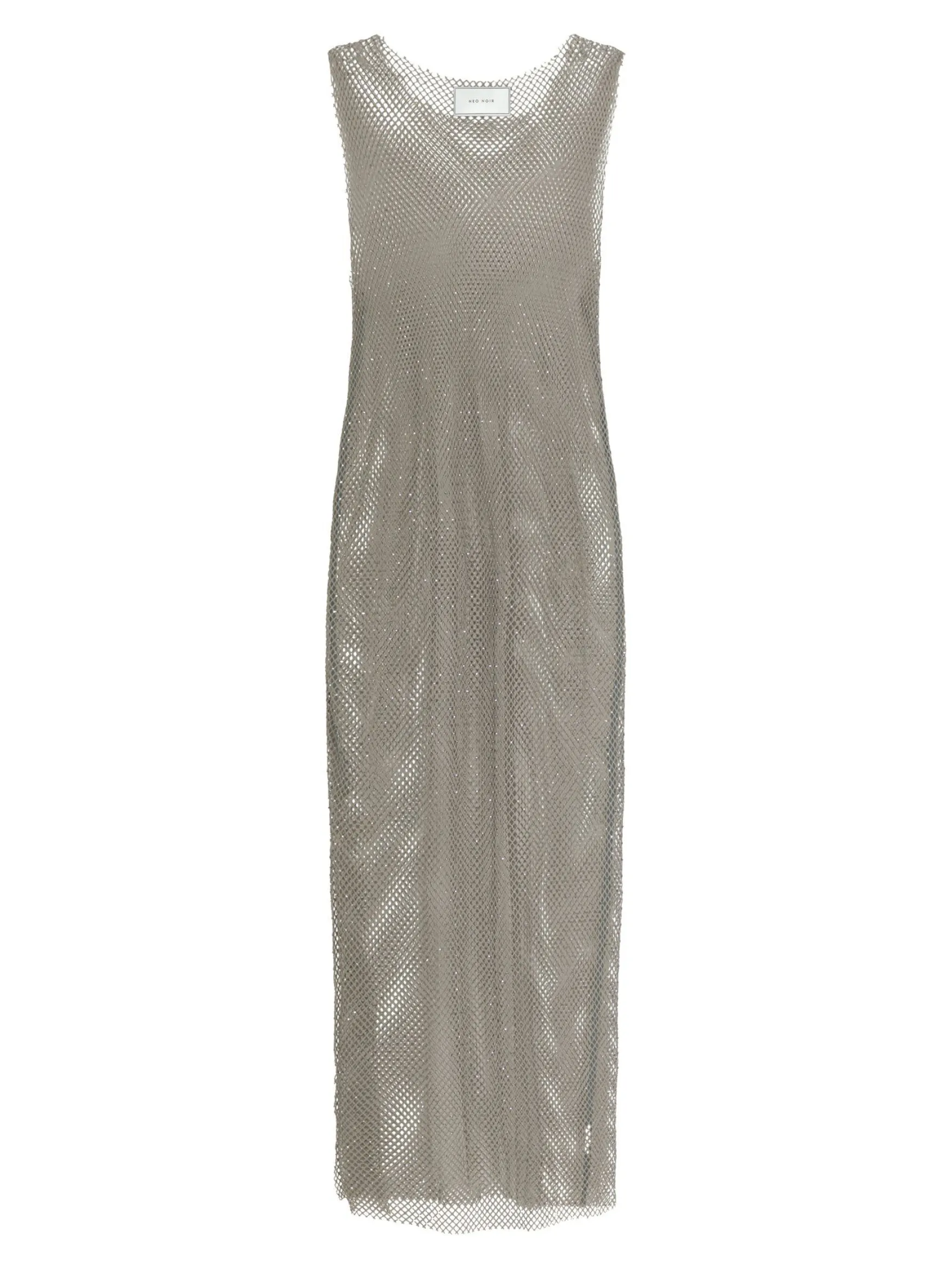Online Neo Noir Loreen stone dress, silver