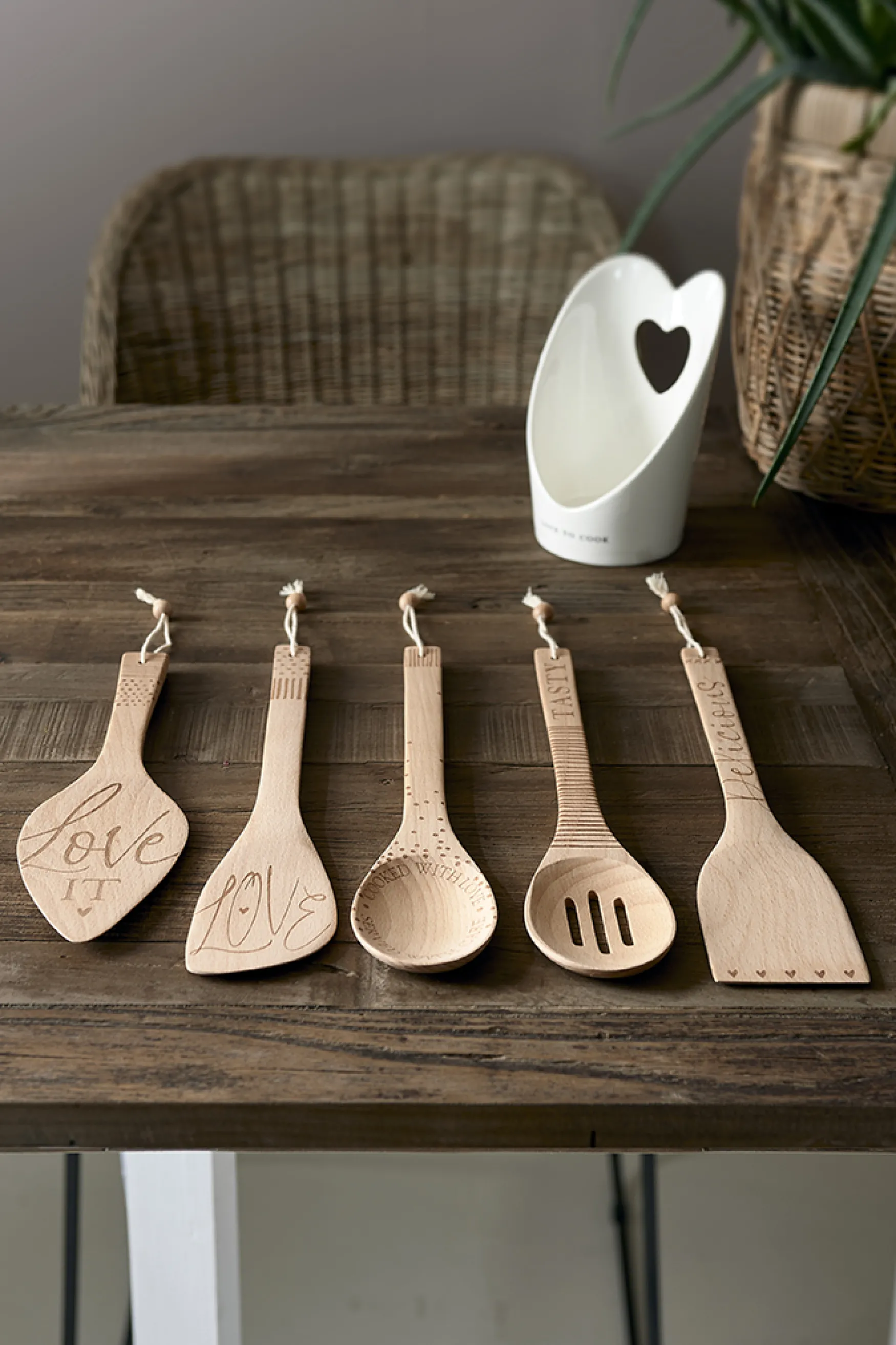 Clearance Rivièra Maison Love to cook spatula