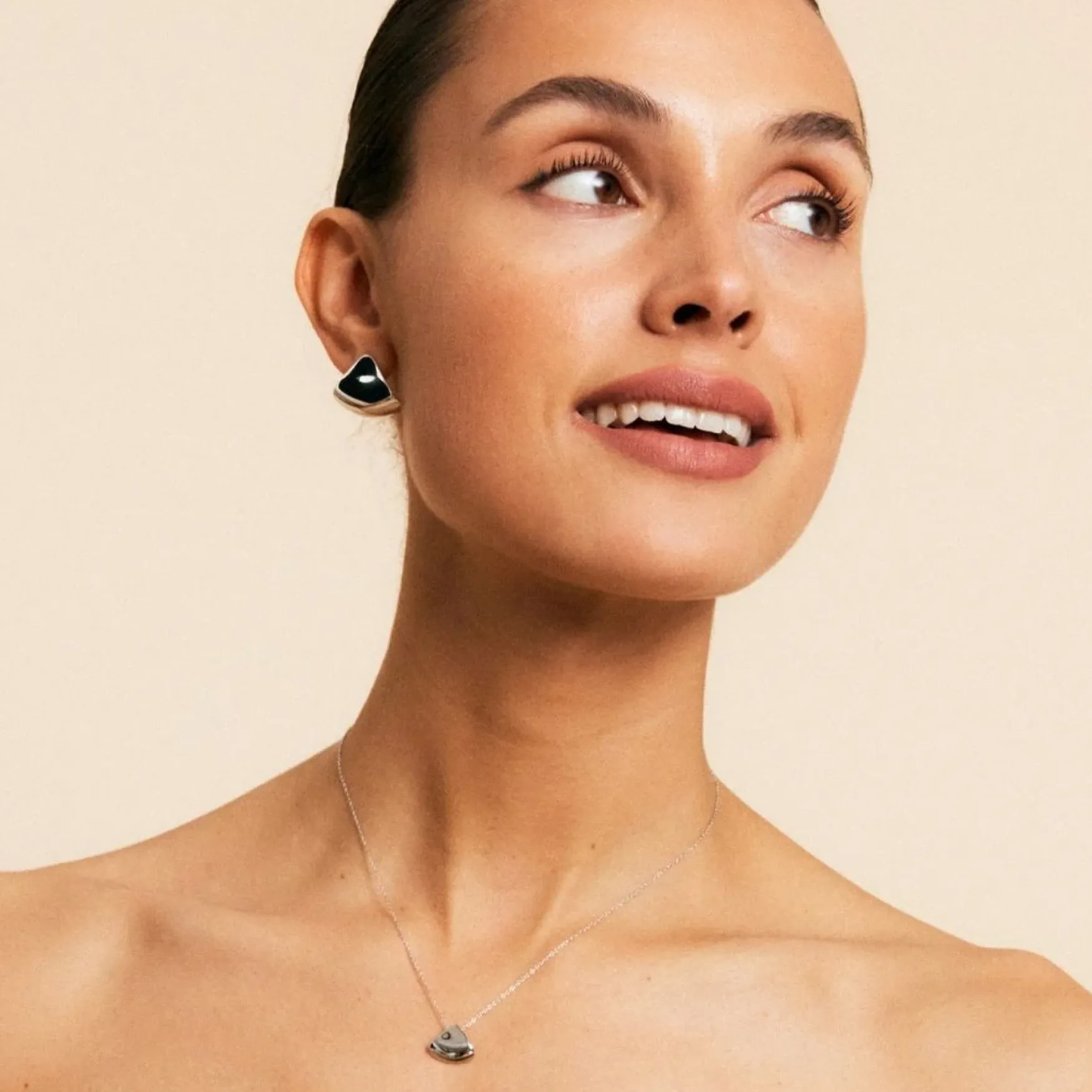 Fashion Edblad Melrose studs M, steel