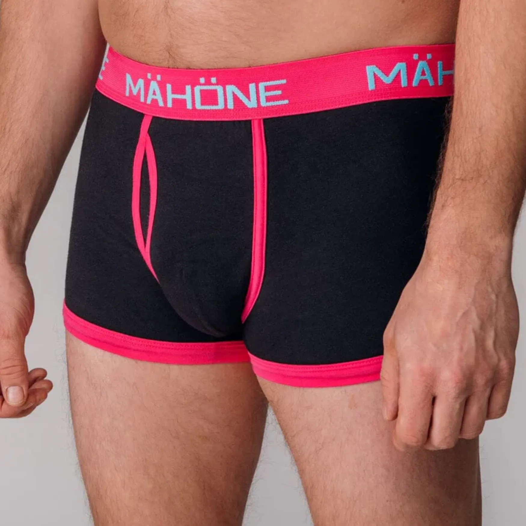 Online Mähöne Brothers Mähöne bokserit, musta/pinkki/sininen