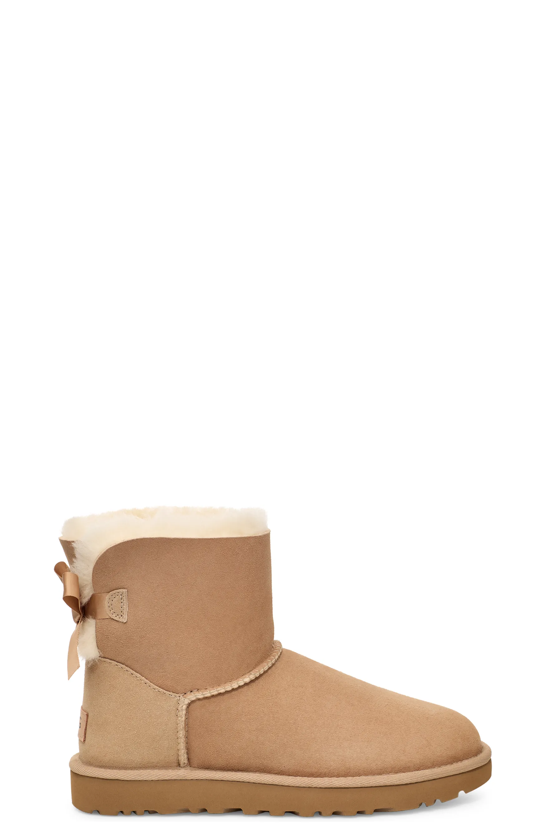 Outlet UGG Mini bailey bow II, sand