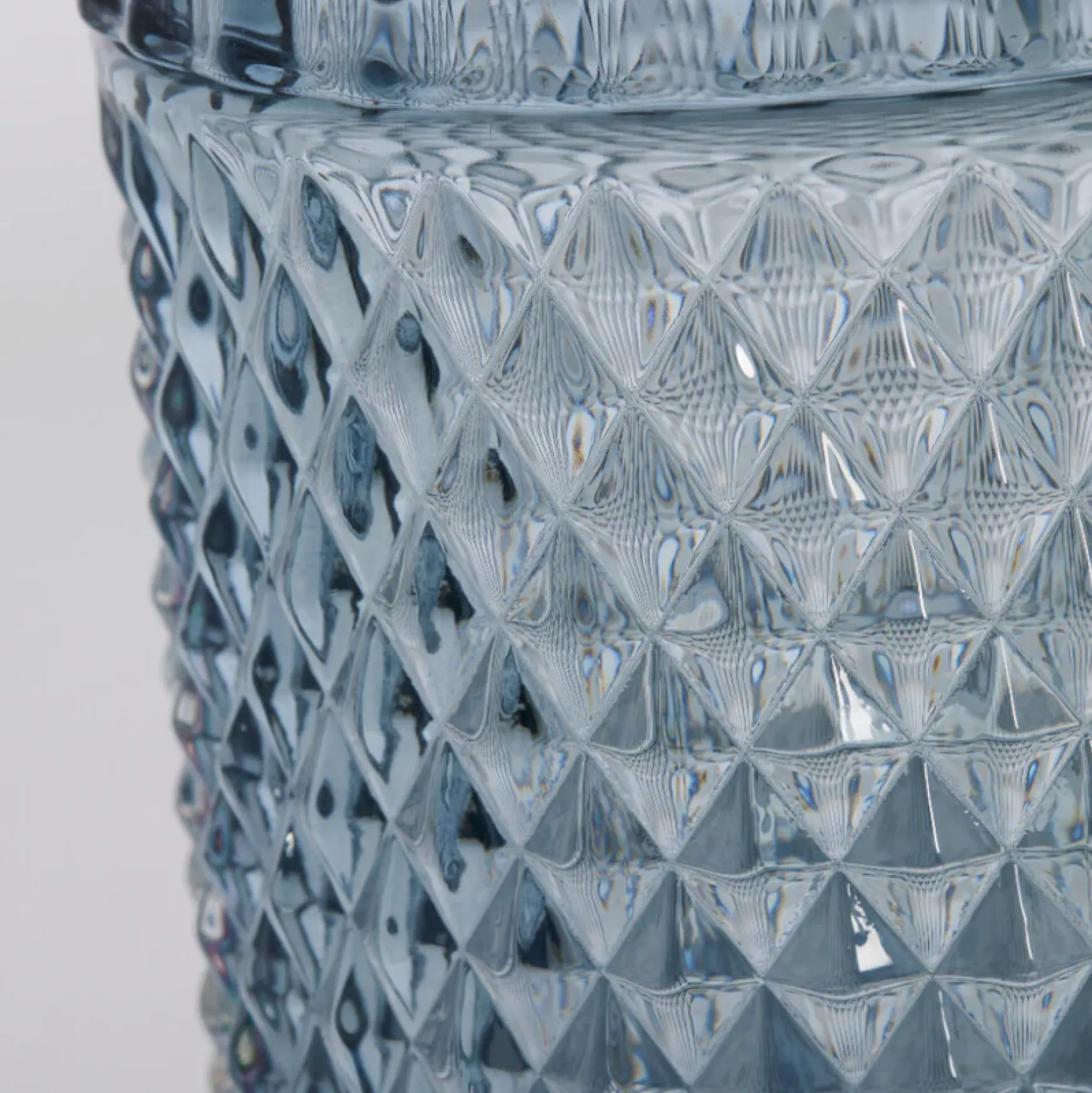 Clearance Lene Bjerre Desing Miya jar 10,5x17,5cm, blue