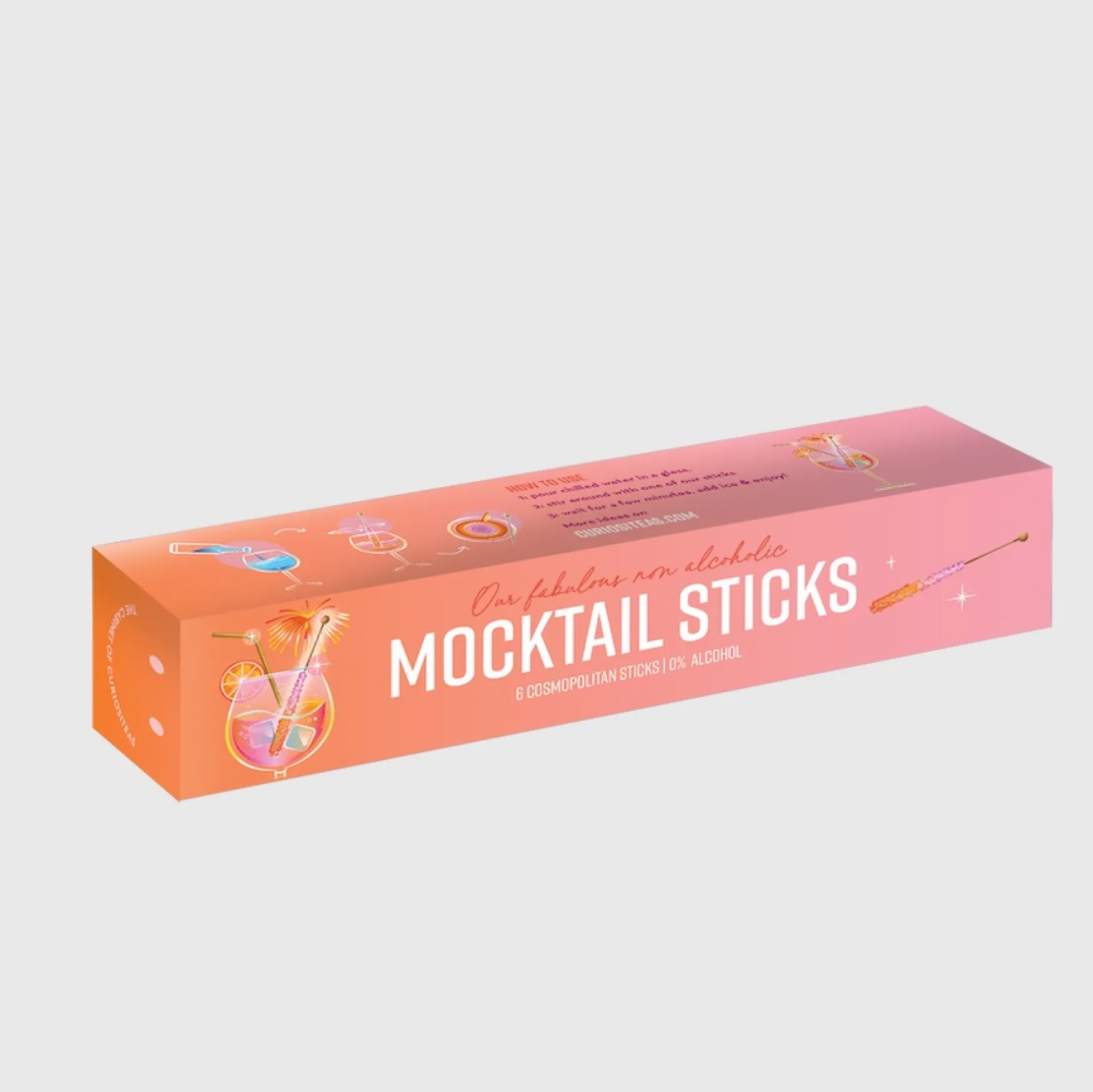 Outlet BOXinBAG Mocktail sticks, cosmopolitan
