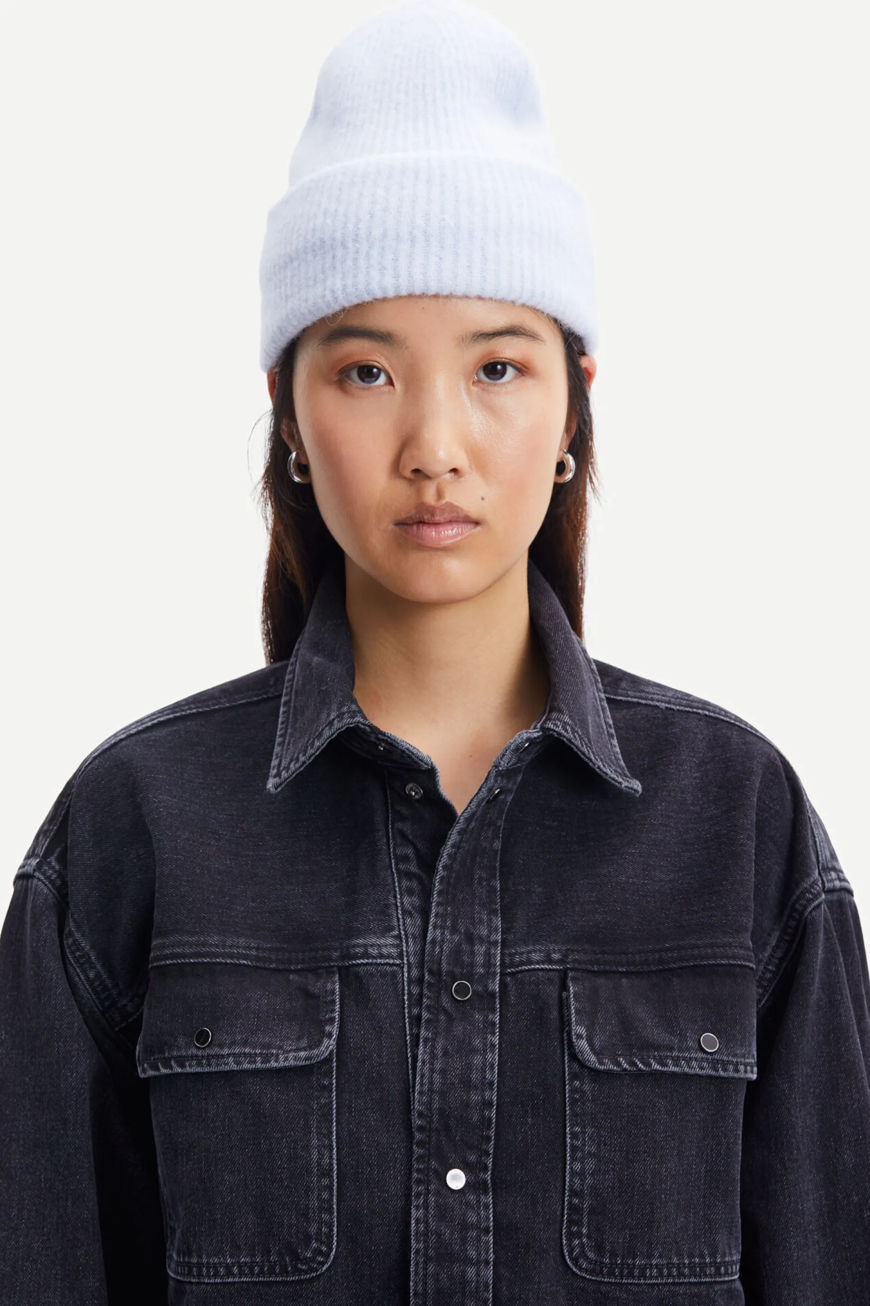 Online Samsøe & Samsøe Nor hat, xenon blue