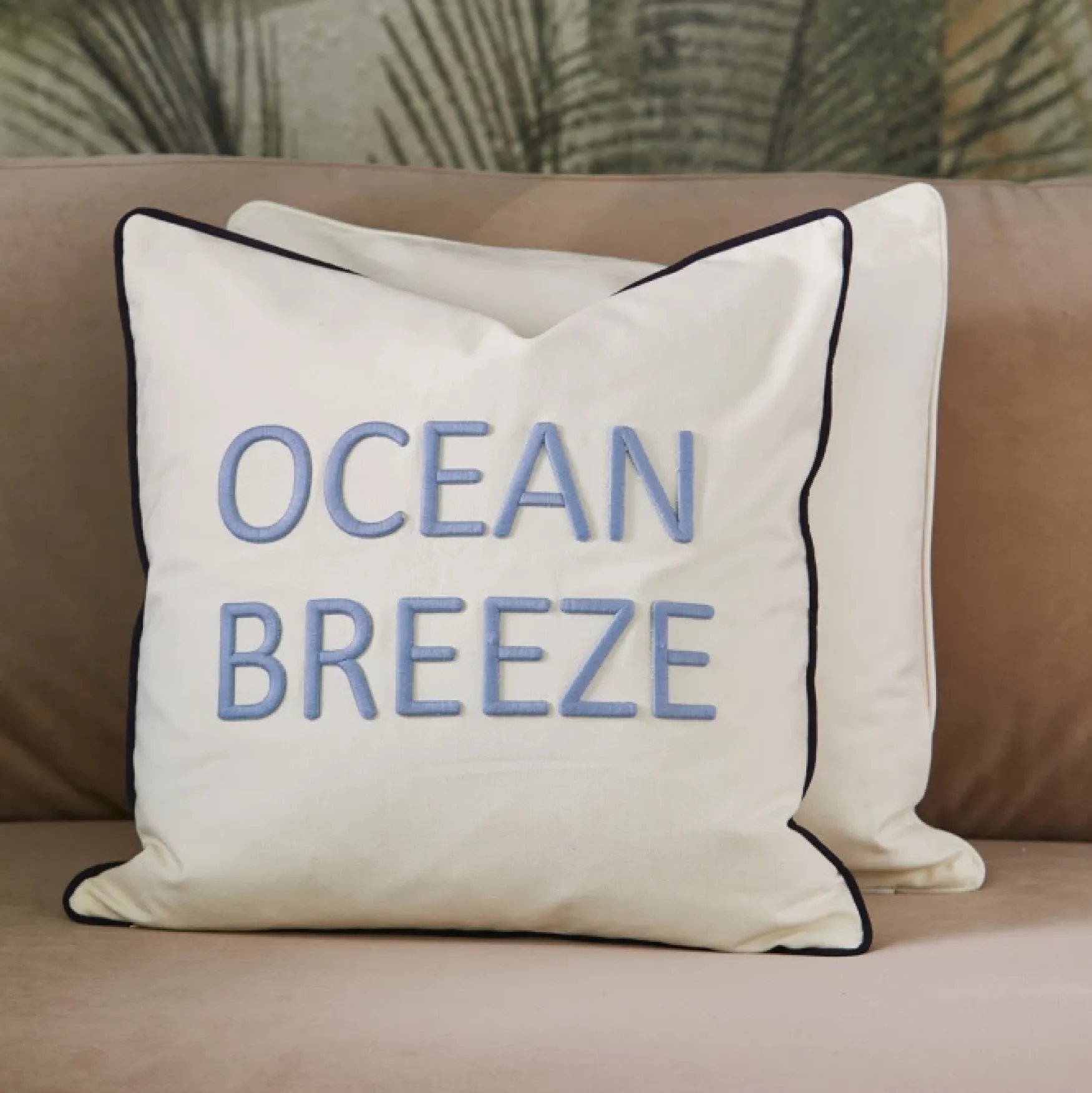 Best Rivièra Maison Ocean breeze pillow cover 50x50